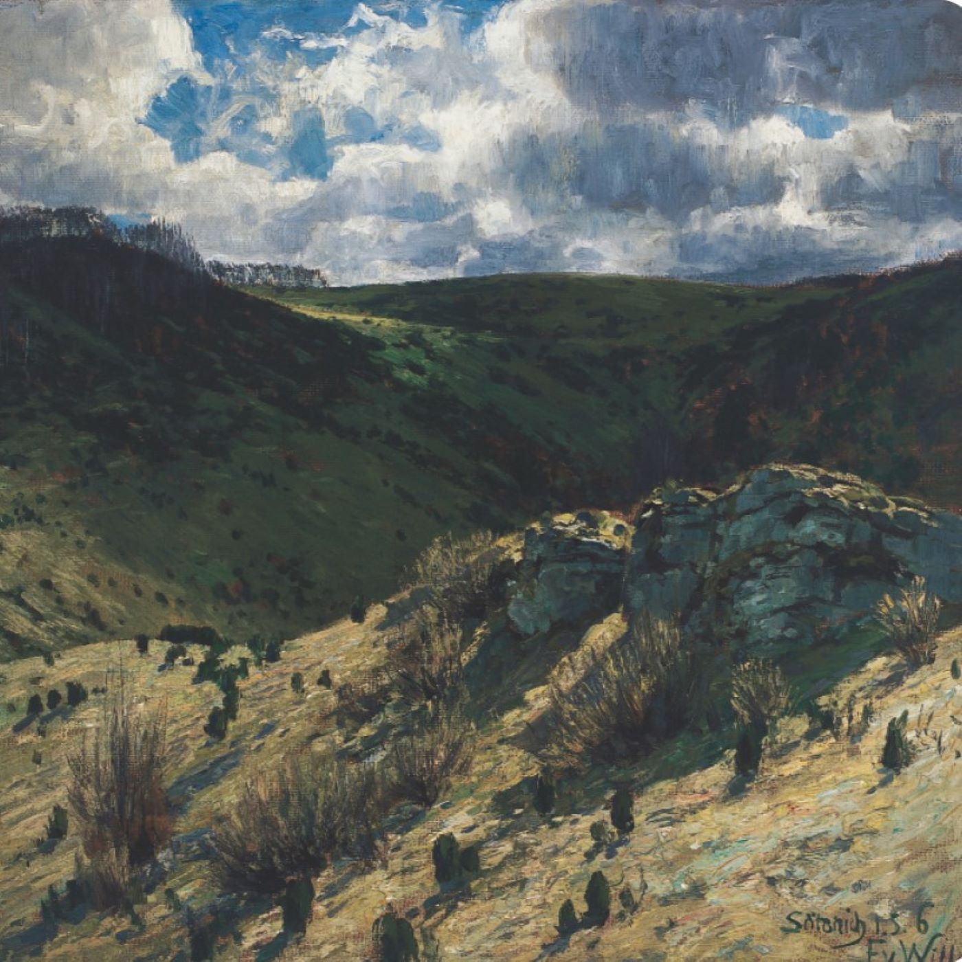 X-017: "Wolken und Berge" und veränderte Landschaften, mit Alexandra Orth und Dr. Manuel Seeger [Stadtmuseum Trier]