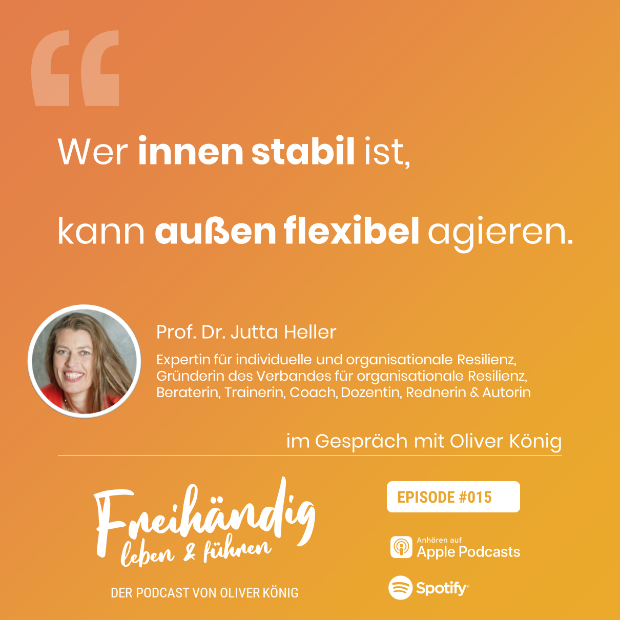 Freihändig verändern und führen