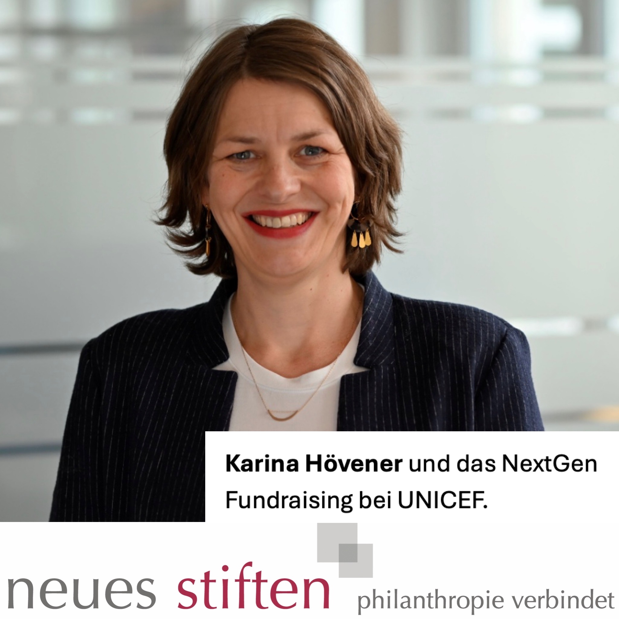 Karina Hövener als Brückenbauerin zu den NextGen Philanthropen