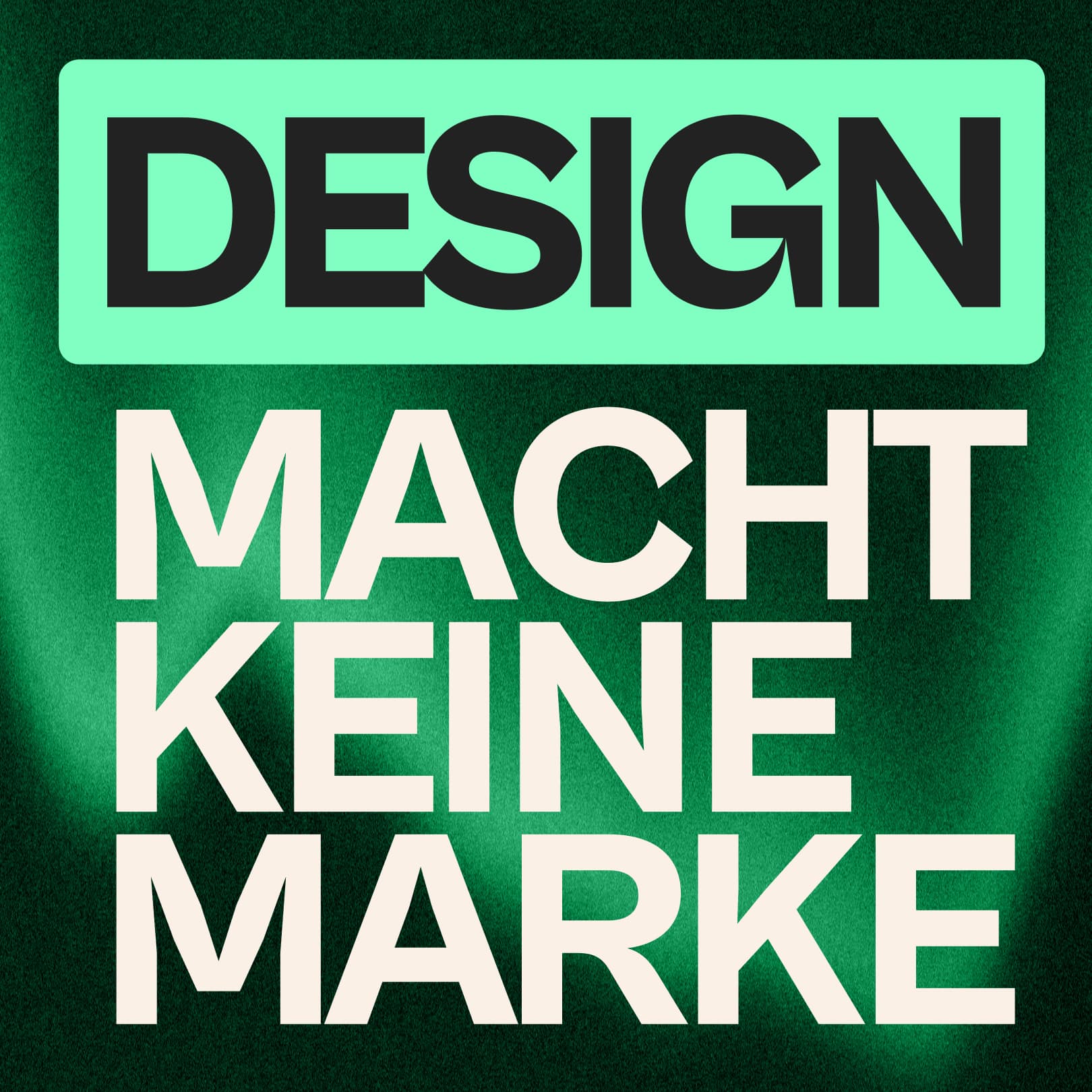Design ist nicht Branding (und das ist gut so) episode artwork