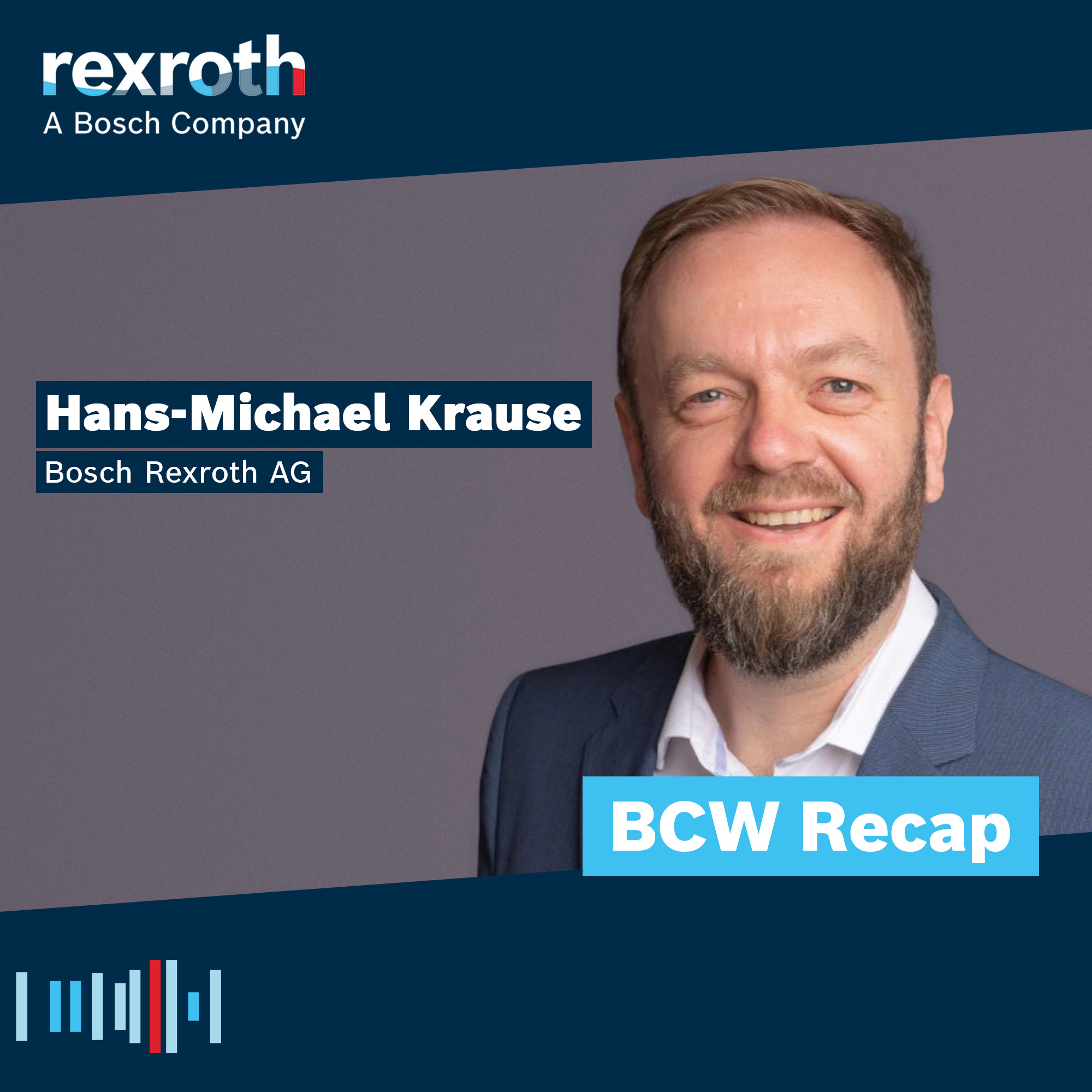 Industrie neu gedacht - ein Tech-Podcast von Bosch Rexroth