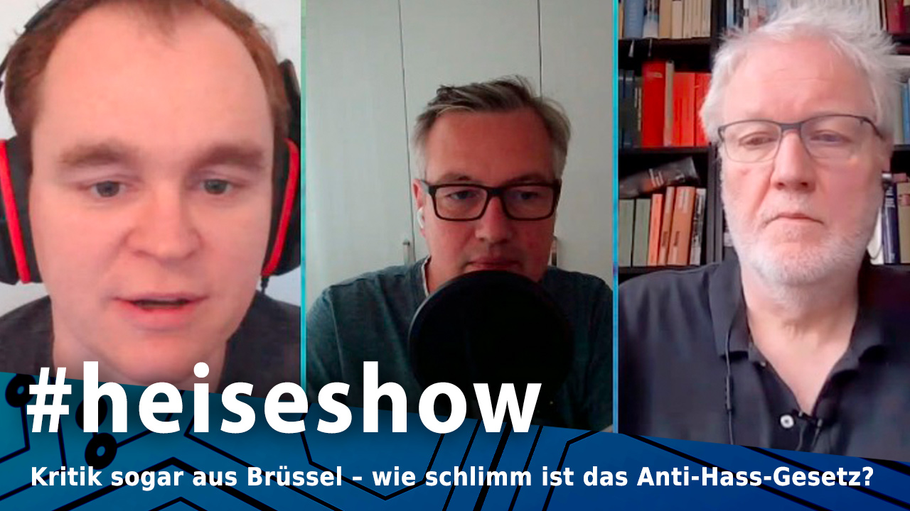 Kritik sogar aus Brüssel – wie schlimm ist das Anti-Hass-Gesetz? | #heiseshow