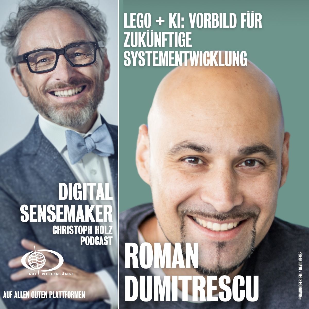 #131“LEGO + KI: Vorbild für zukünftige Systementwicklung” mit Roman Dumitrescu, Fraunhofer-Institut für Entwurfstechnik