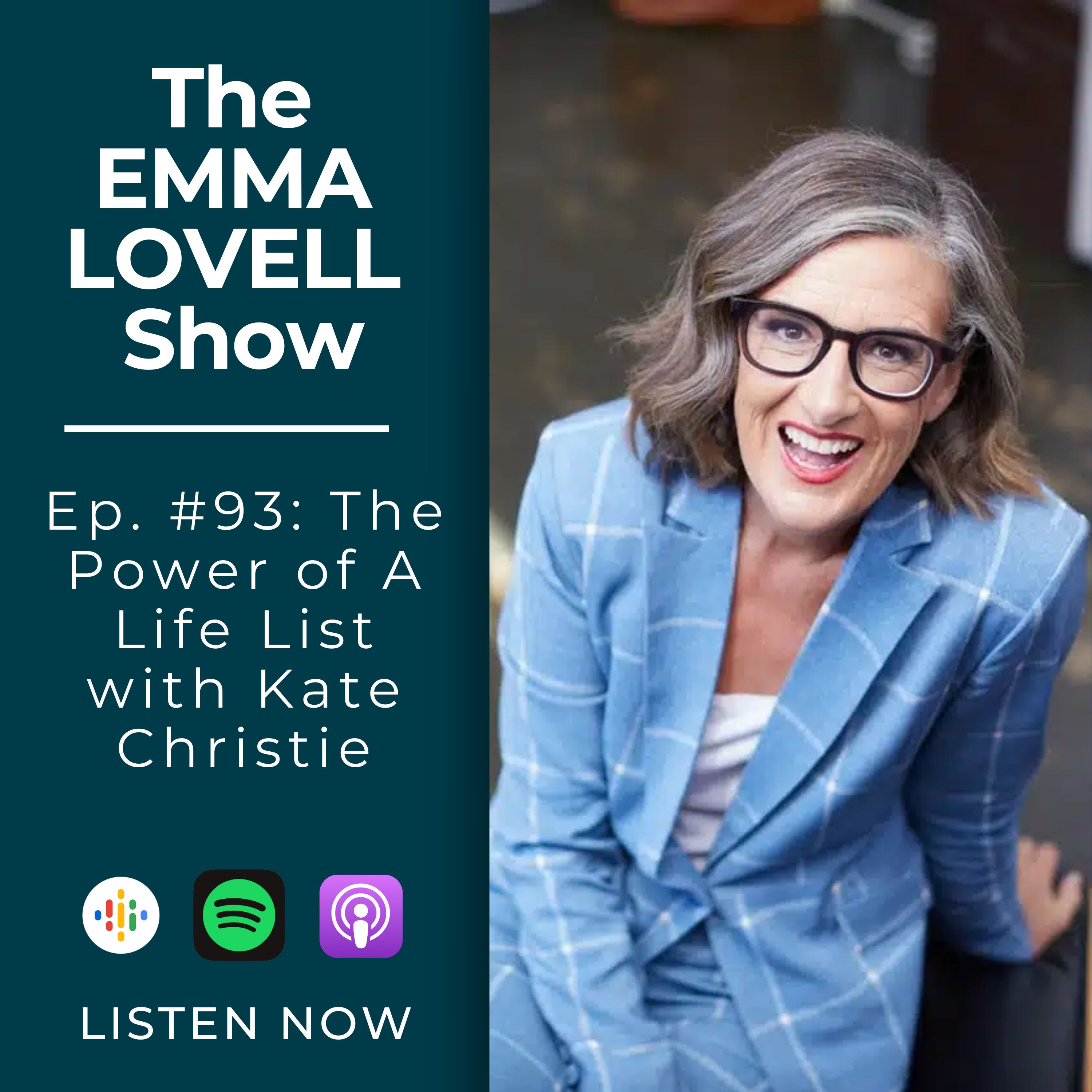 The Power of A Life List with Kate Christie episode artwork