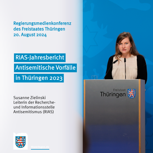 Regierungsmedienkonferenz des Freistaats Thüringen
