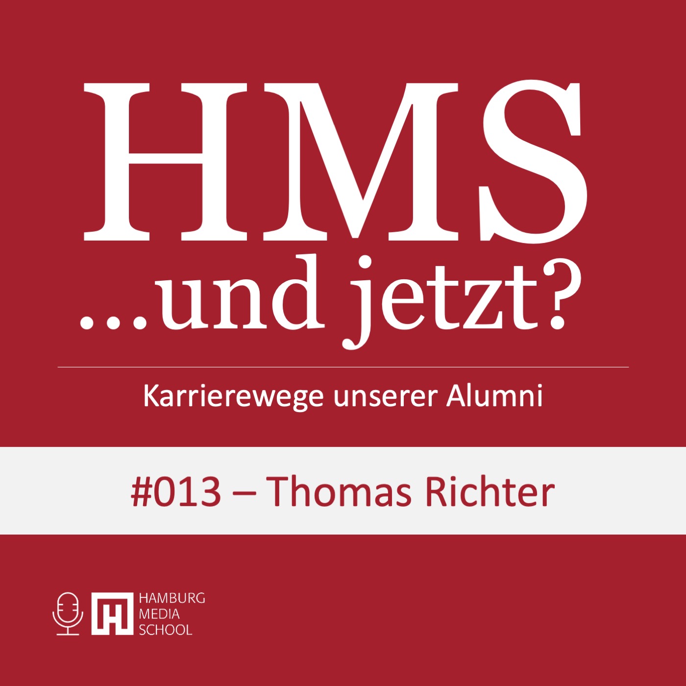 HMS #013 mit Thomas Richter - Social Media. Event. Moderation episode artwork