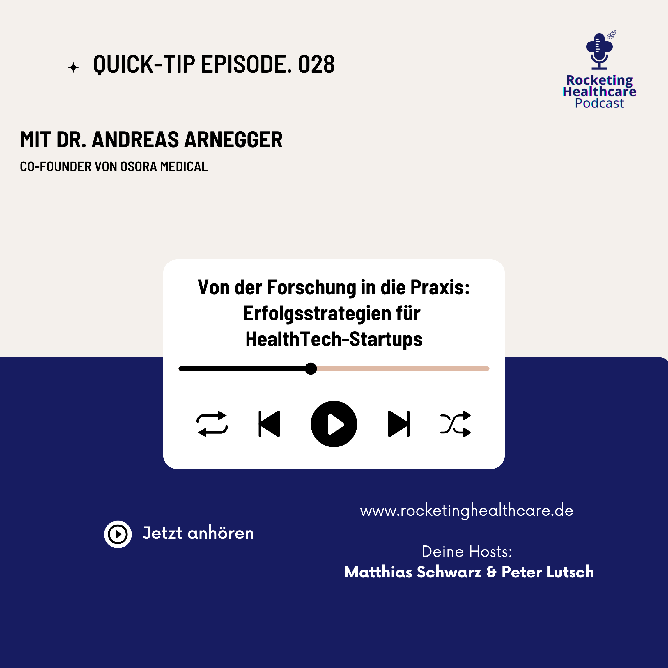 Rocketing Healthcare: Startups & Innovationen im Gesundheitswesen