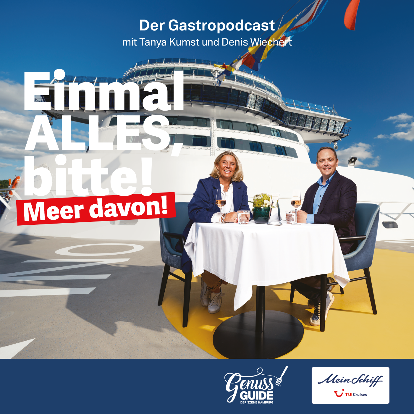 Einmal ALLES, bitte! Meer davon! Folge 1: Was steckt hinter dem Genuss auf See?