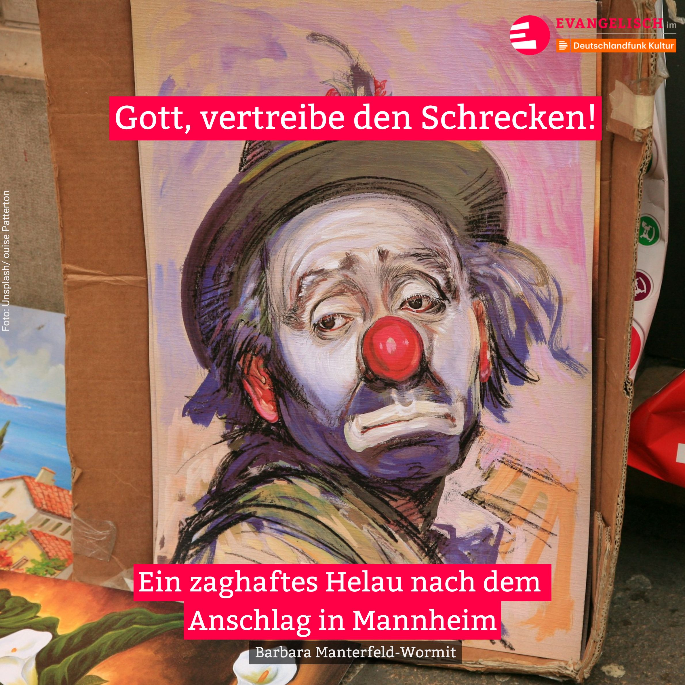Gott, vertreibe den Schrecken