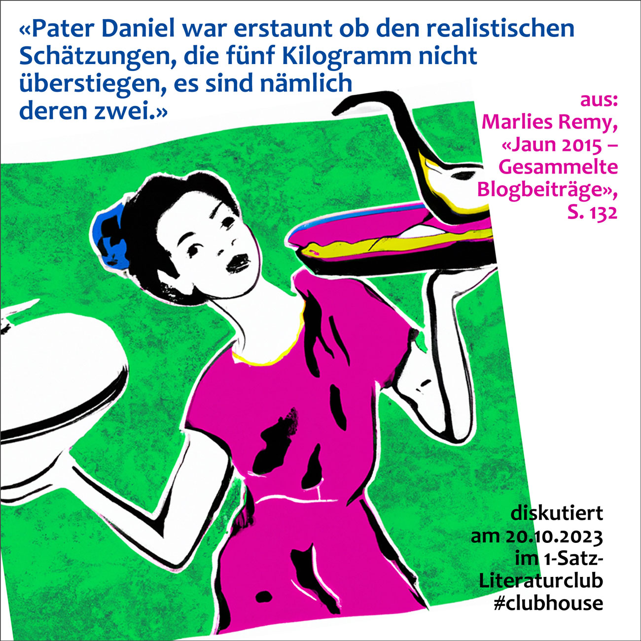 1-Satz-Literaturclub (1SLC)