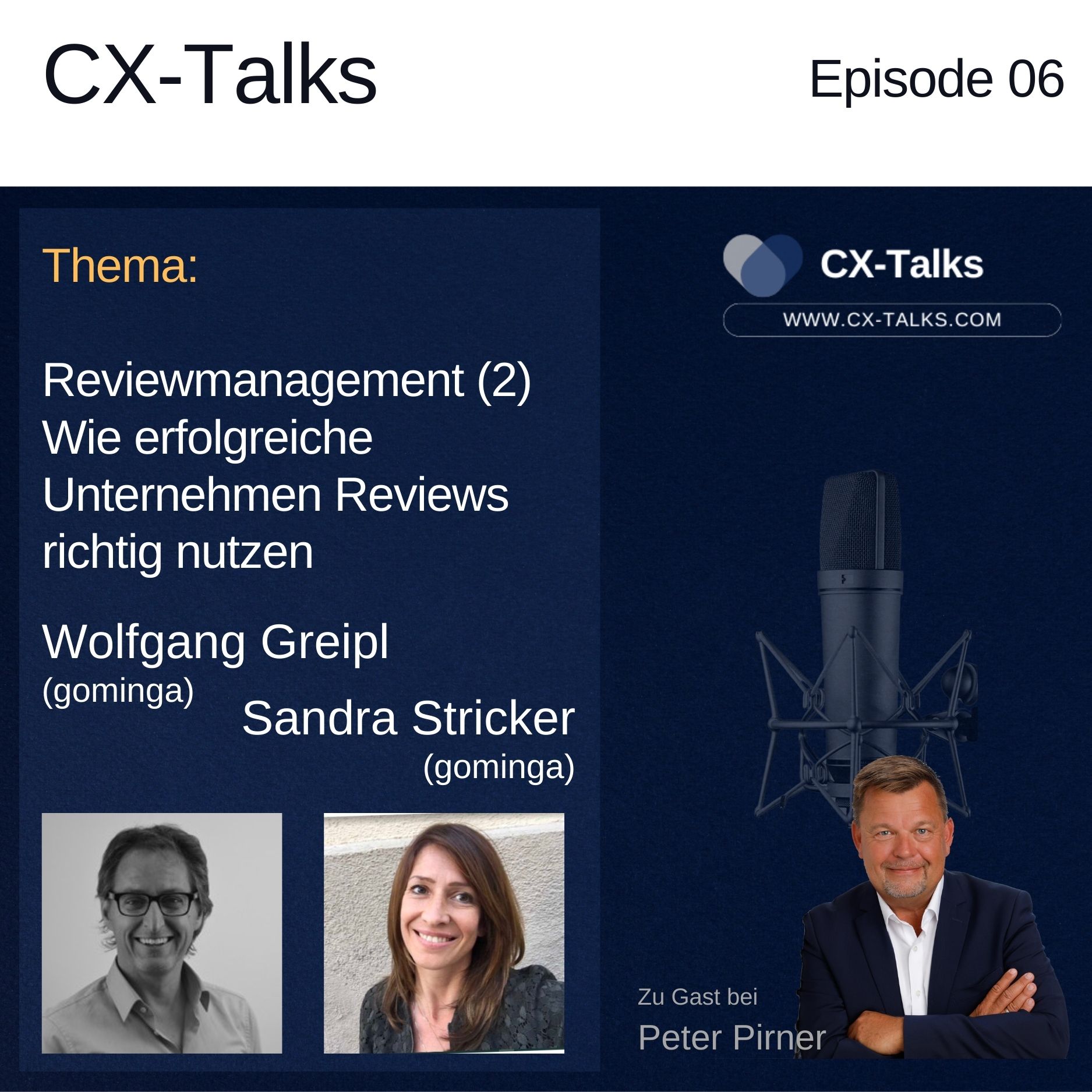 CX-Talks - Insights, Technologie und Management für bessere Customer Experience