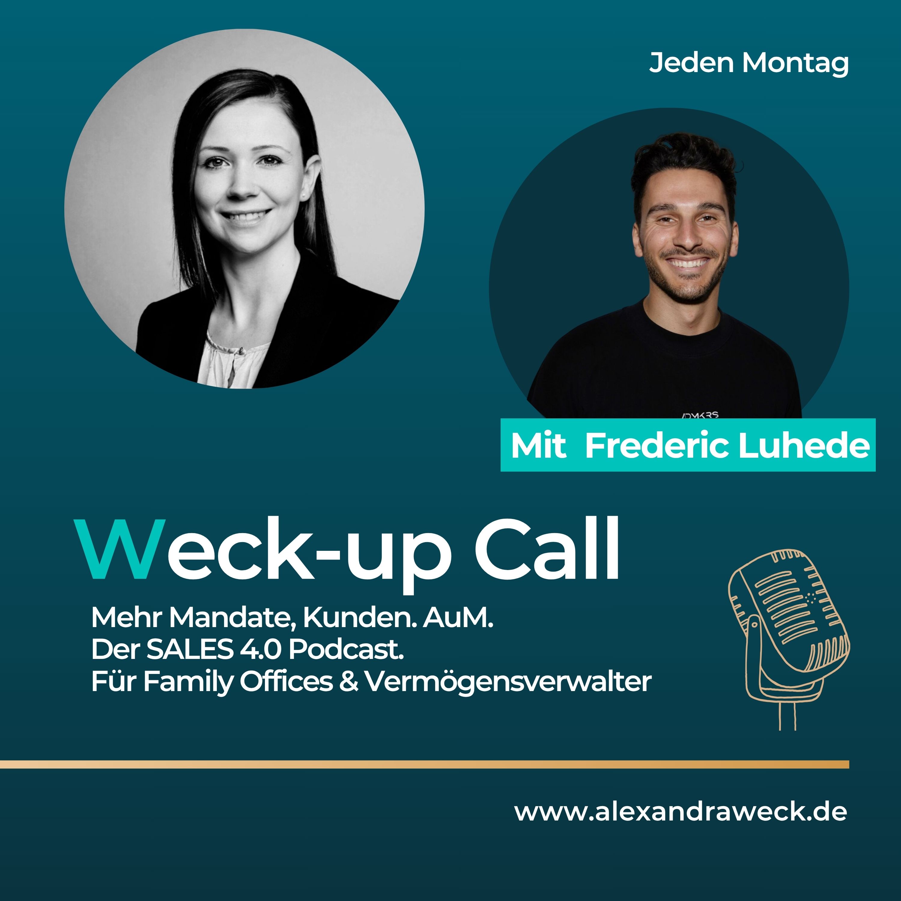 Weck-up Call – Sales 4.0: Planbar UHNWi Kunden & Wachstum für Family Offices und Vermögensverwalter.