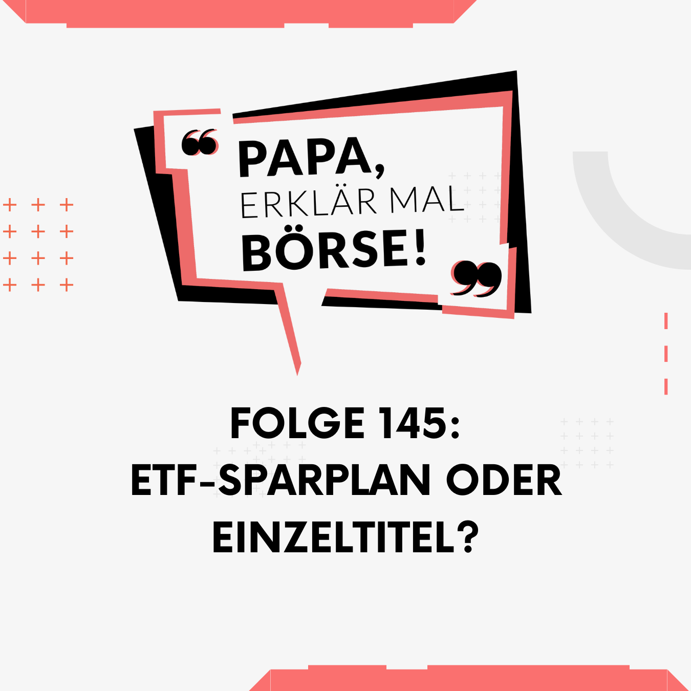 ETF-Sparplan oder Einzeltitel? ETF-Sparplan oder Einzeltitel?