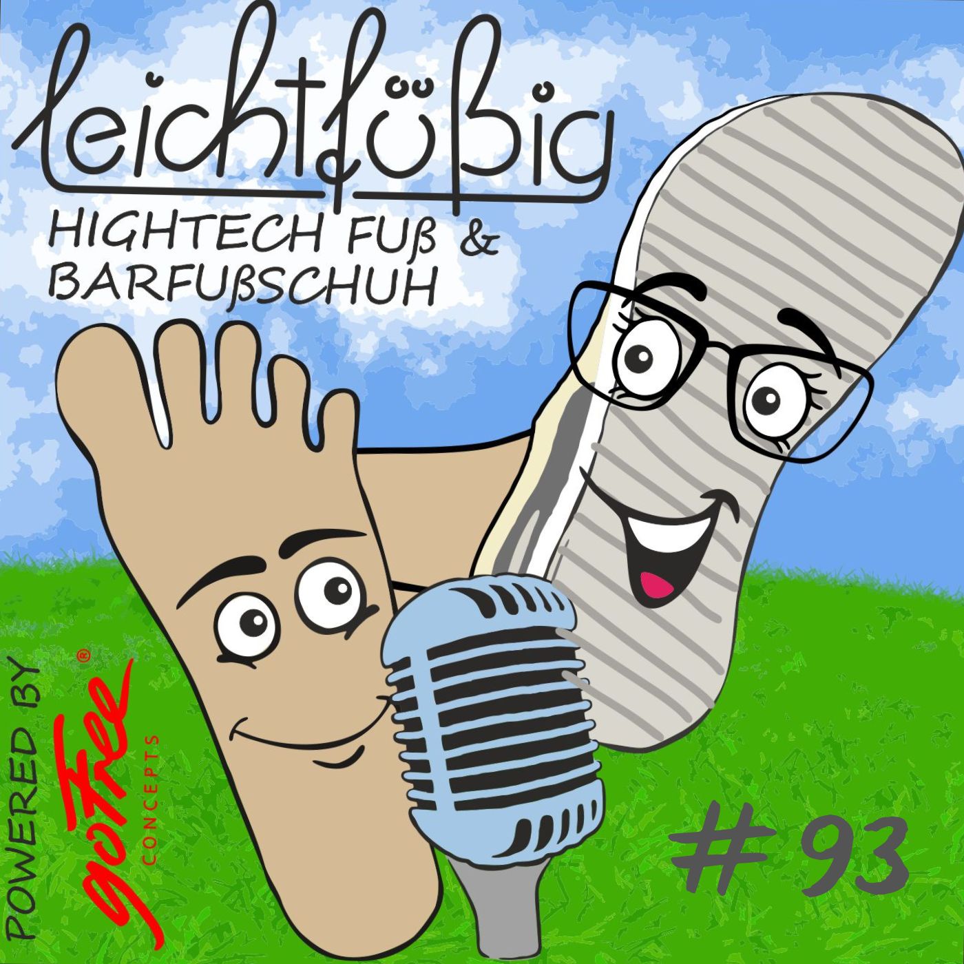 Leichtfüßig - Hightech Fuß und Barfußschuh