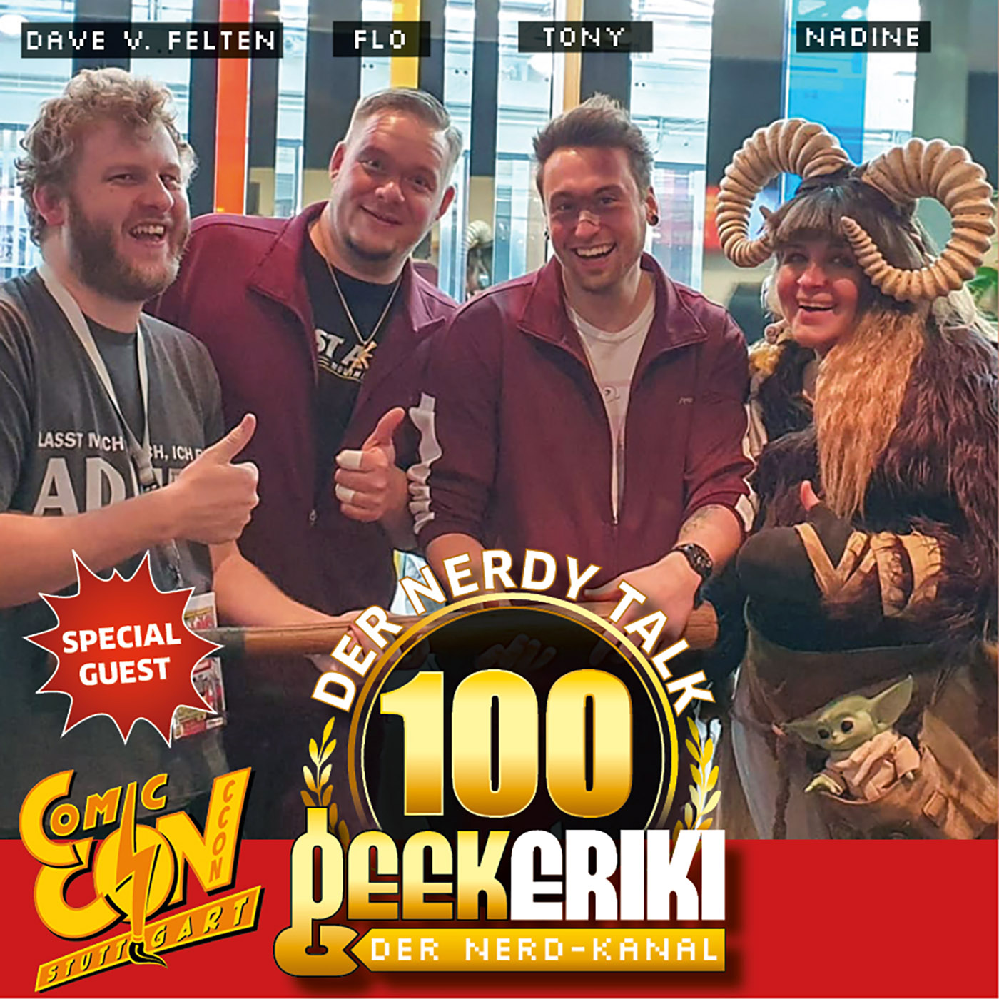 Nerdy Talk #100: Comic Con Stuttgart - Was Saul das? episode artwork