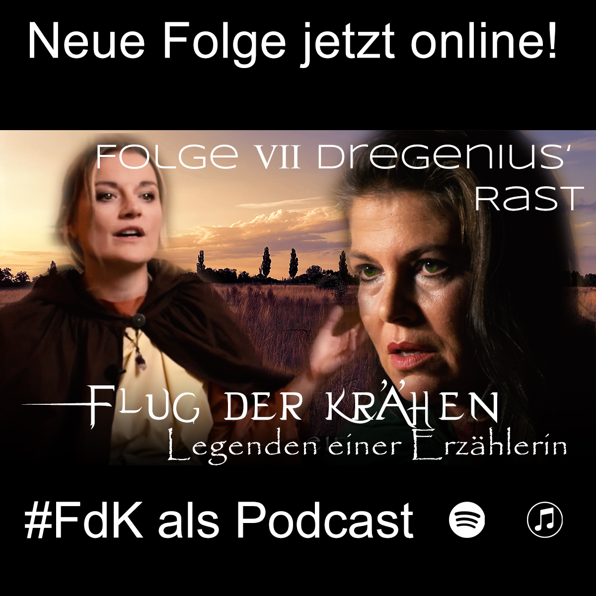 Flug der Krähen - Legenden einer Erzählerin