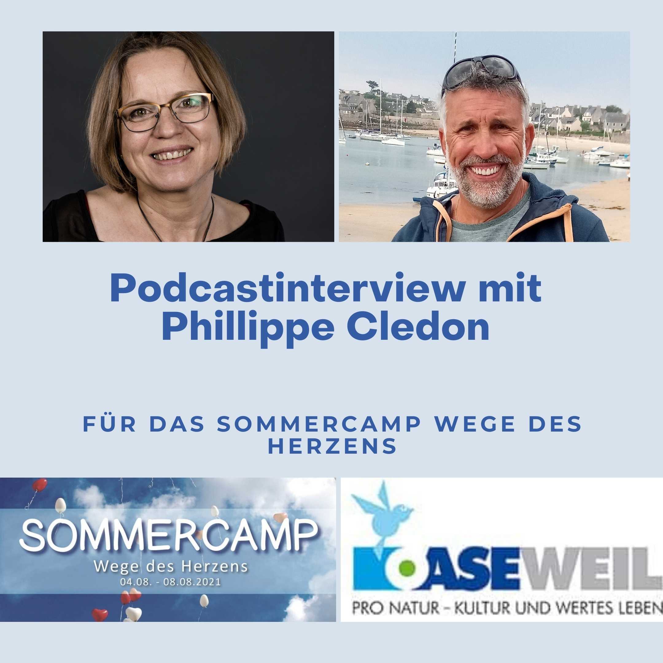 Interview mit Phillippe Cledon für das Sommercamp Wege des Herzens