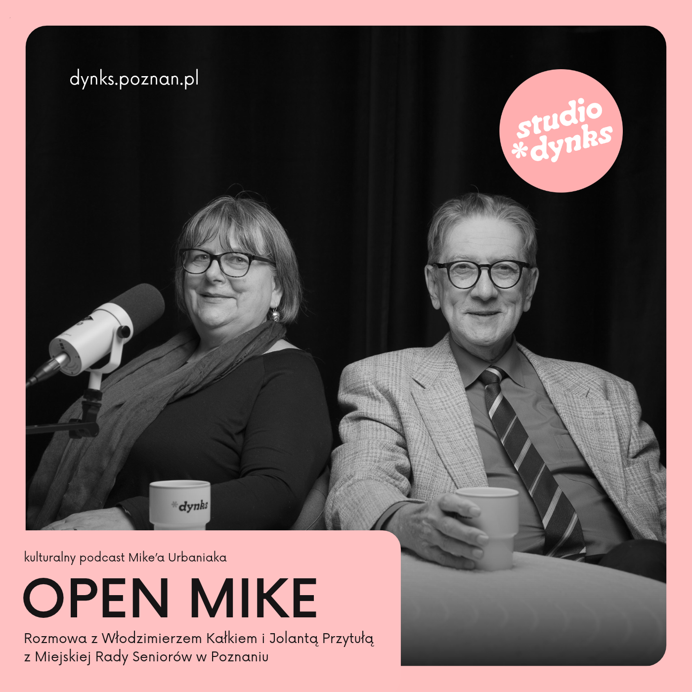 OPEN MIKE (27) Rozmowa z Włodzimierzem Kałkiem i Jolantą Przytulą z Miejskiej Rady Seniorów w Poznaniu