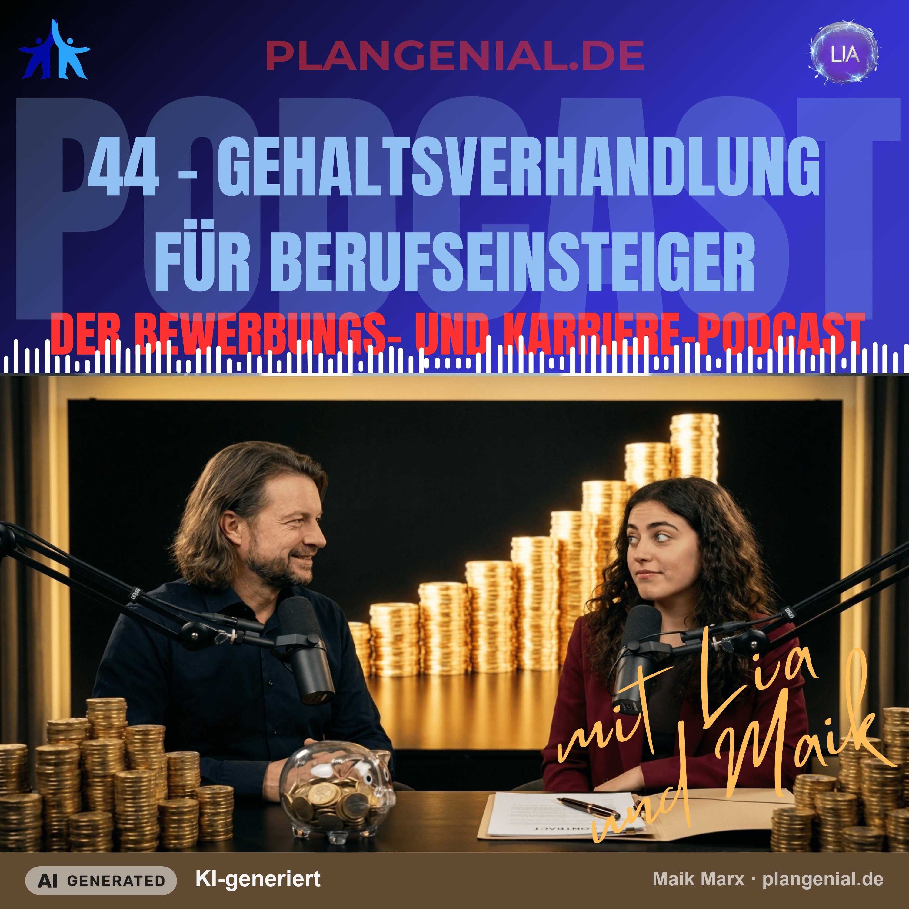 44 Gehaltsverhandlung für Berufseinsteiger – So forderst du angemessen episode artwork