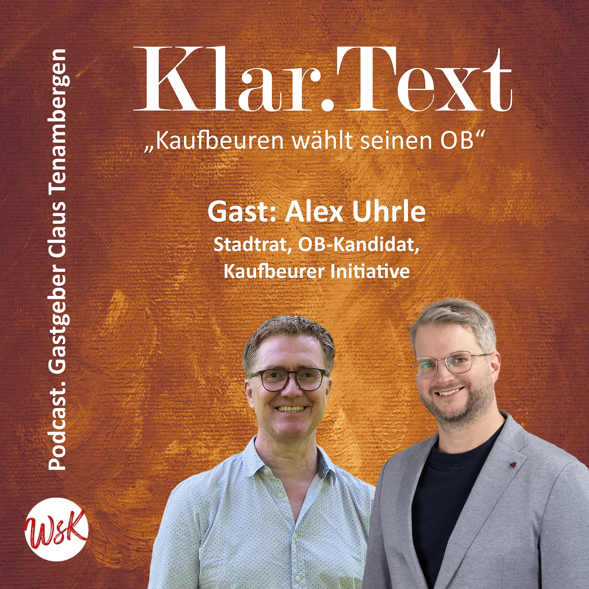Klar.Text - der Themen-Podcast von Wir sind Kaufbeuren