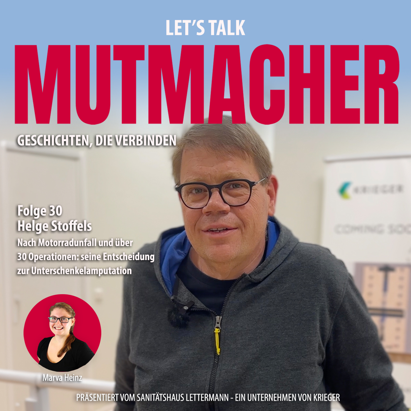 Helge Stoffels – Nach Motorradunfall und über 30 Operationen: Seine Entscheidung zur Unterschenkelamputation episode artwork