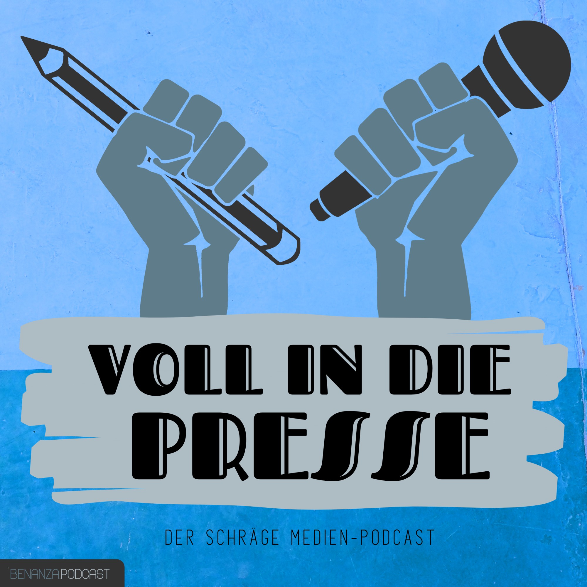 Voll in die Presse