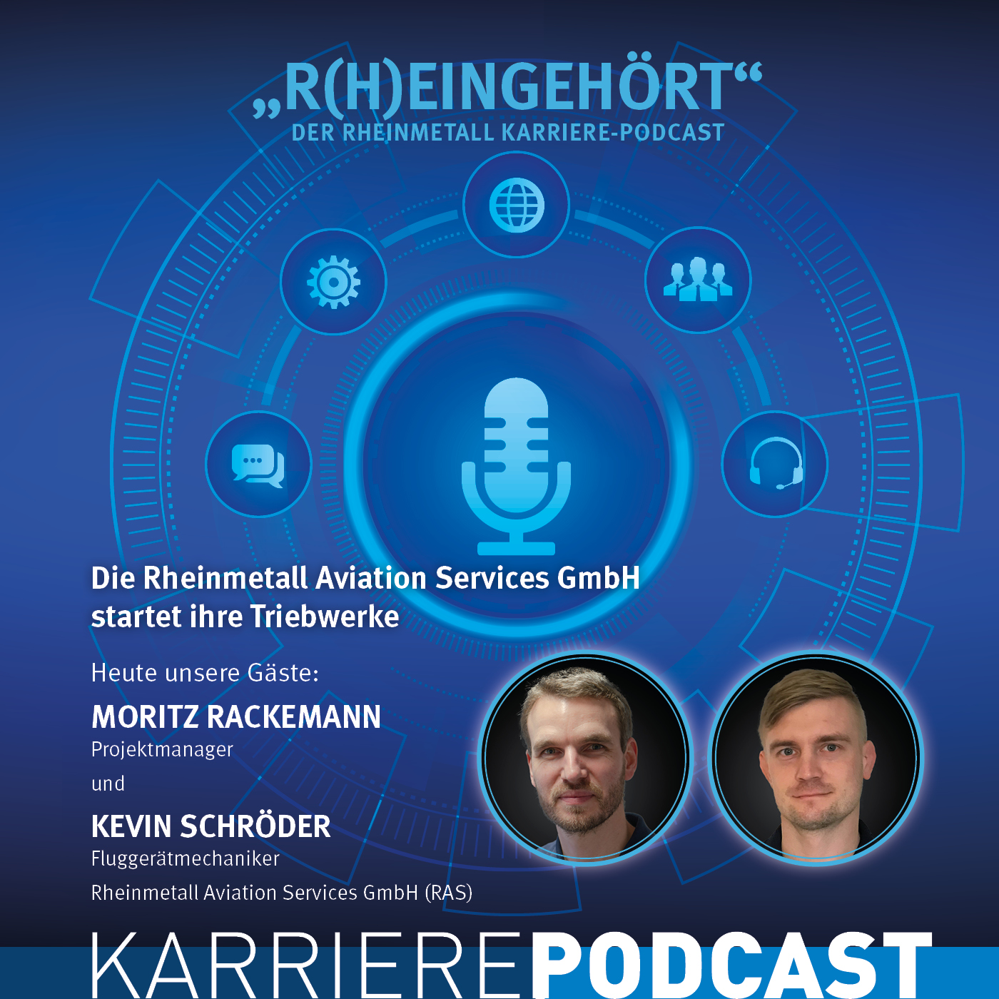 R(h)eingehört - Der Rheinmetall Karriere-Podcast