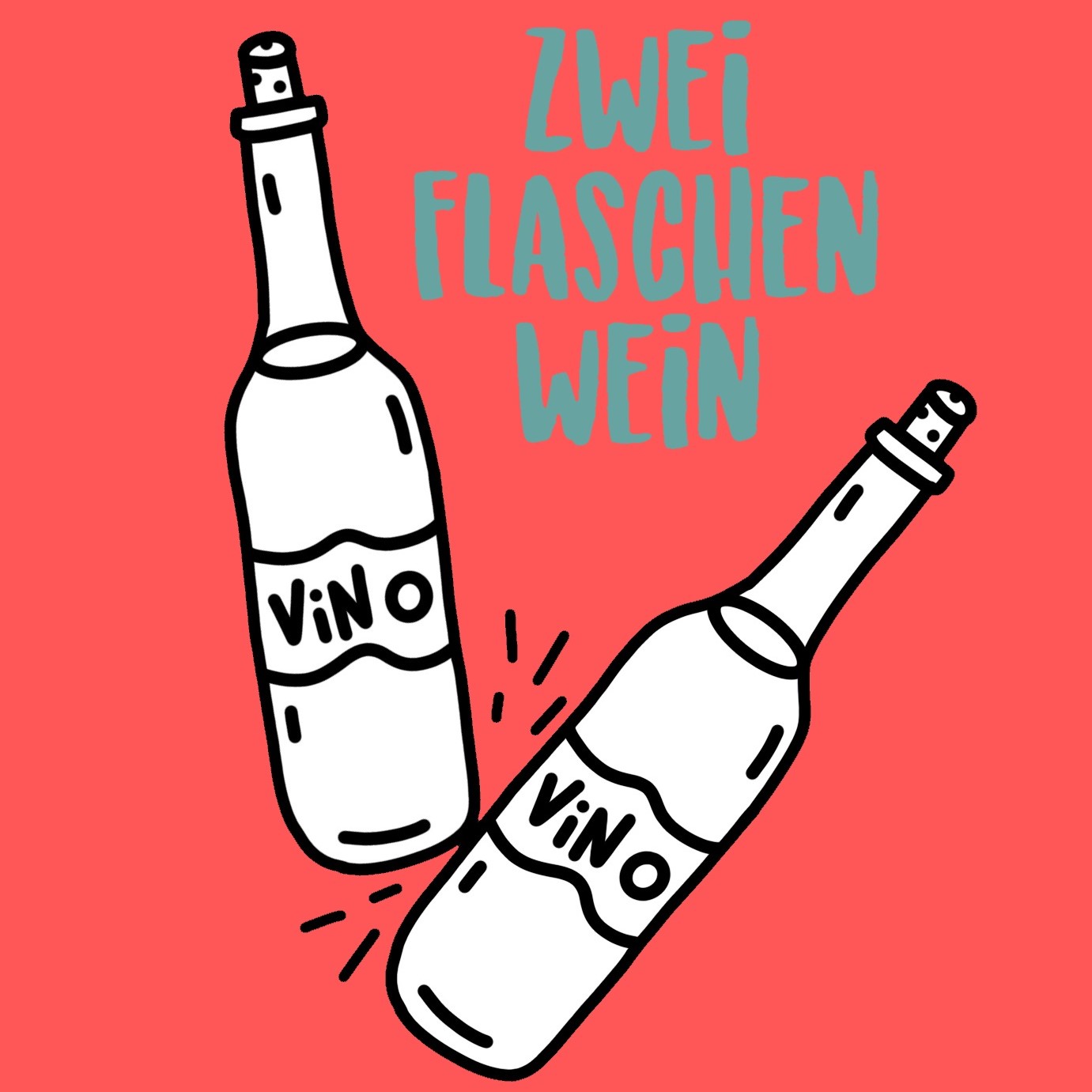 Zwei Flaschen Wein