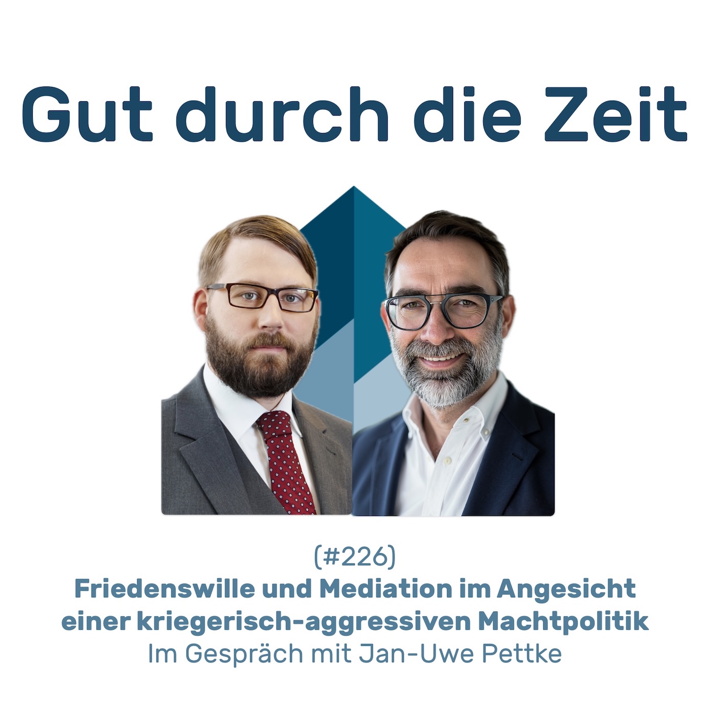 Gut durch die Zeit. Der Podcast rund um Mediation, Konflikt-Coaching und Organisationsberatung.