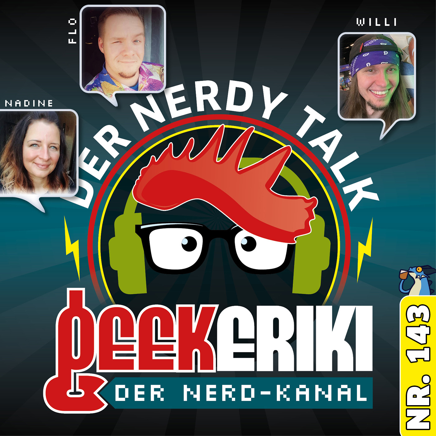 Nerdy Talk #143: Der Pizza Podcast Live aus der Halloween Hauptstadt episode artwork