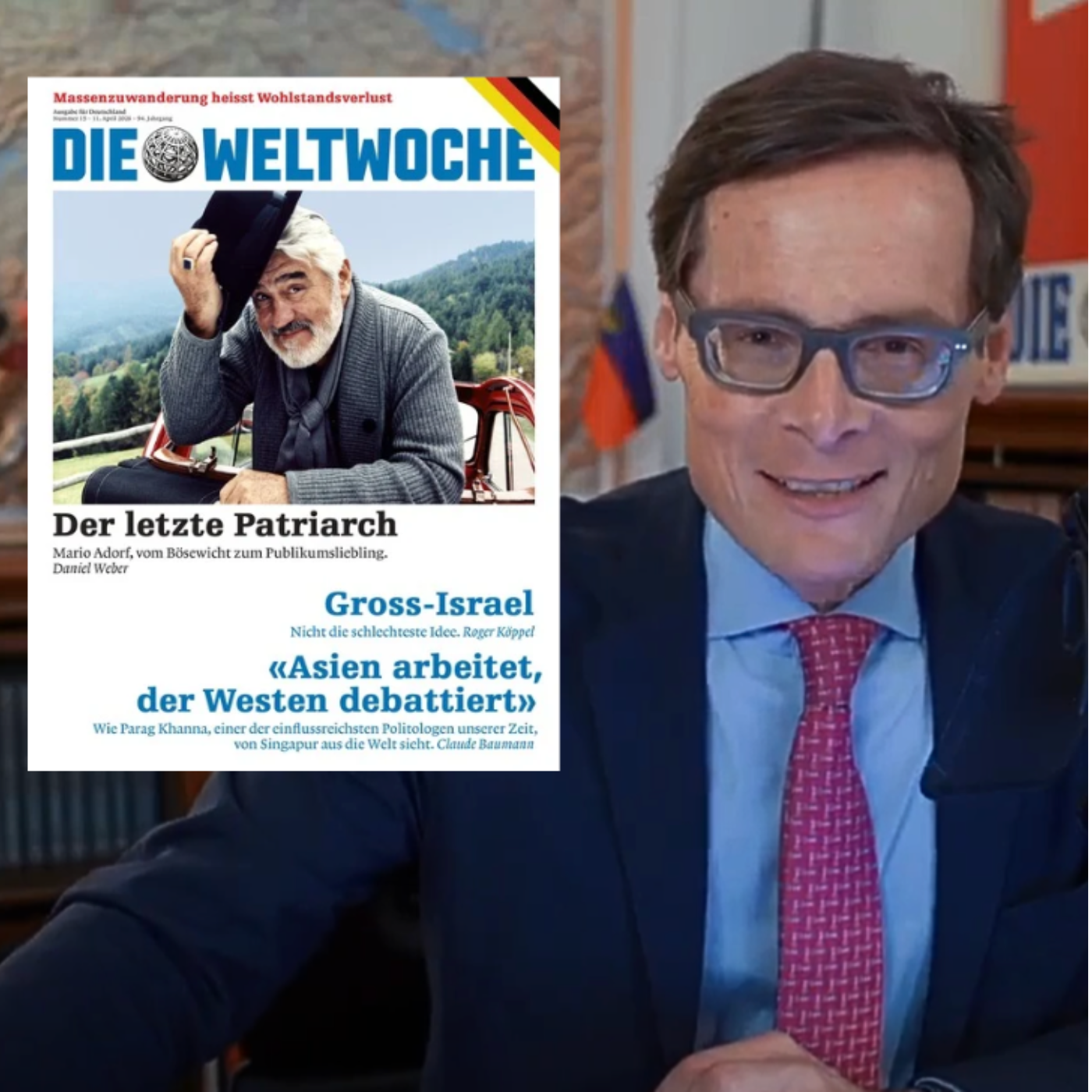 Shitstorm-Köppel kontert seinen Kritikern: Brandrede für Israel - Vorschau «Weltwoche Deutschland»