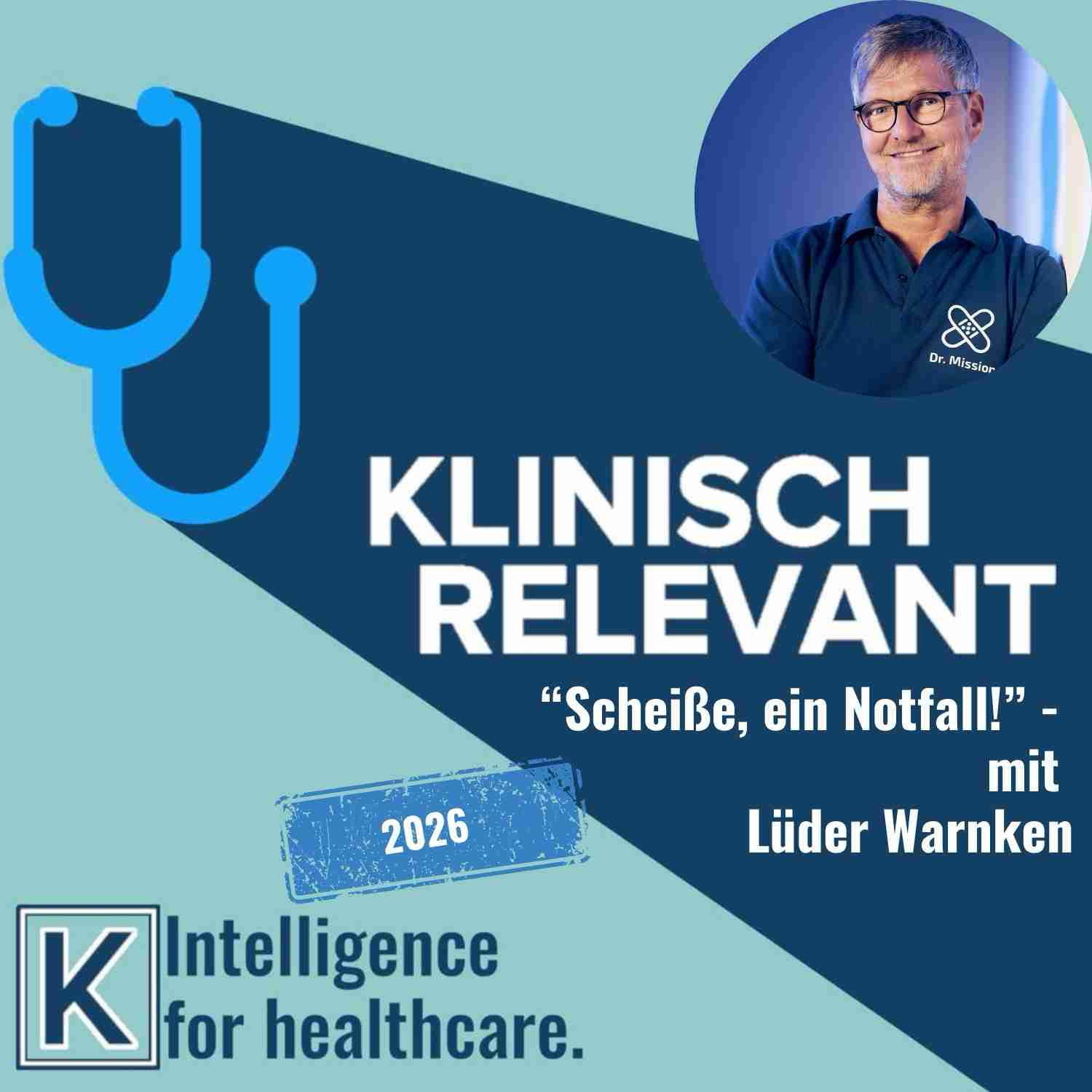 "Scheiße, ein Notfall! Wie sich Erste Hilfe und Comedy verbinden lassen - mit Lüder Warnken episode artwork