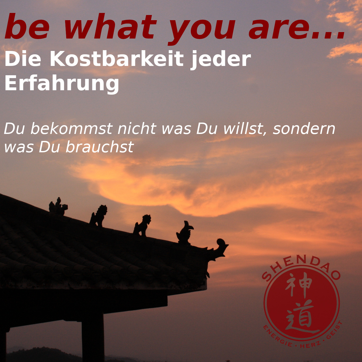 be what you are - Dein Podcast für spirituelle Krieger