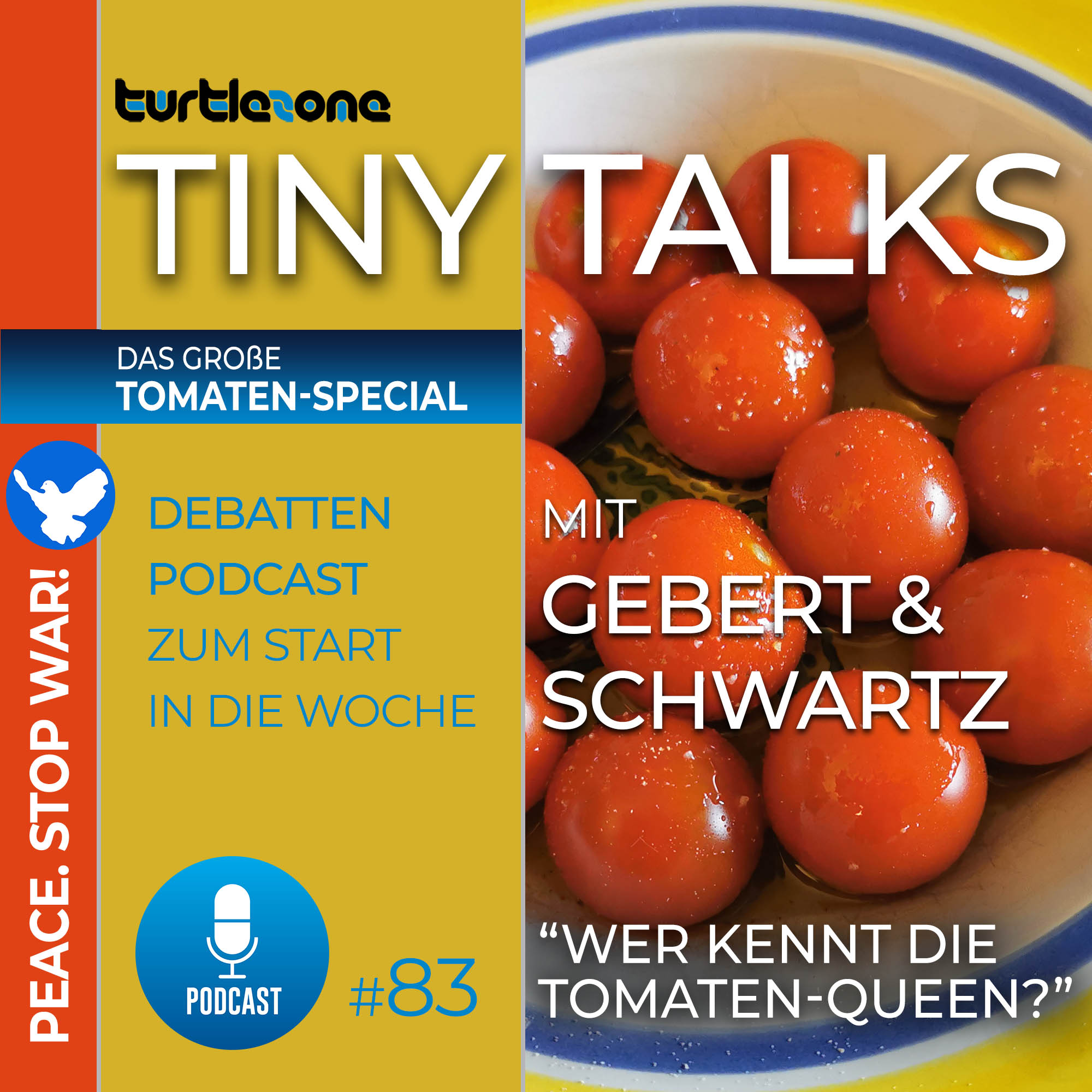 Turtlezone Tiny Talks - Der Debatten-Podcast mit Gebert und Schwartz