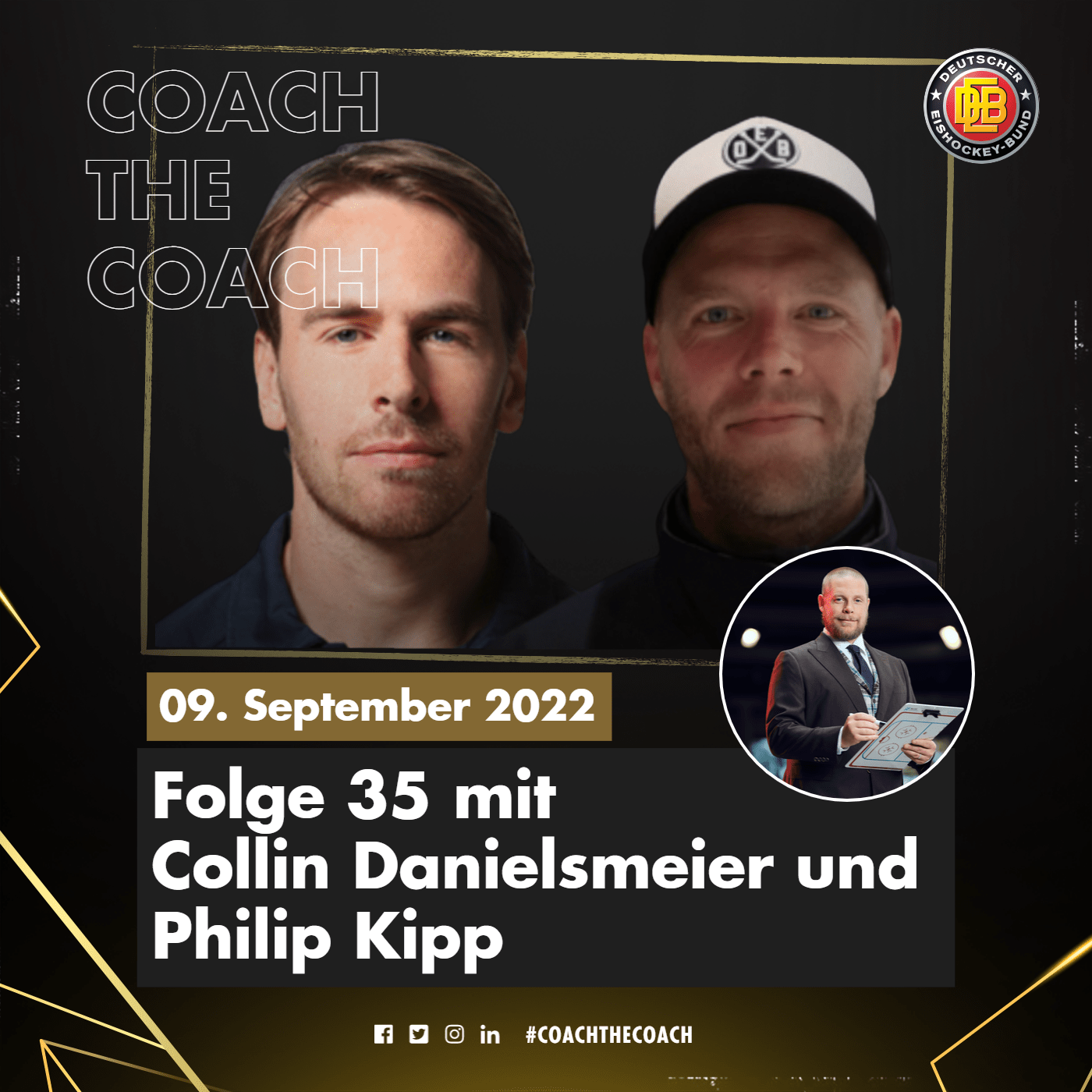 DEB Eishockey-Trainerausbildung I COACH THE COACH Podcast