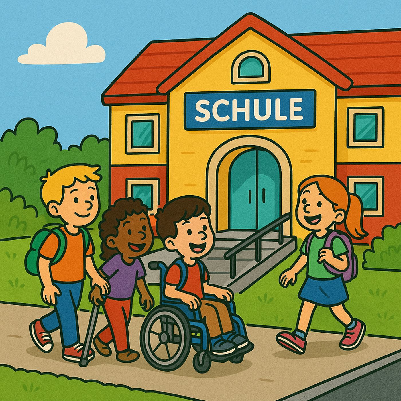 Bauen ohne Barrieren - für Kinder erklärt