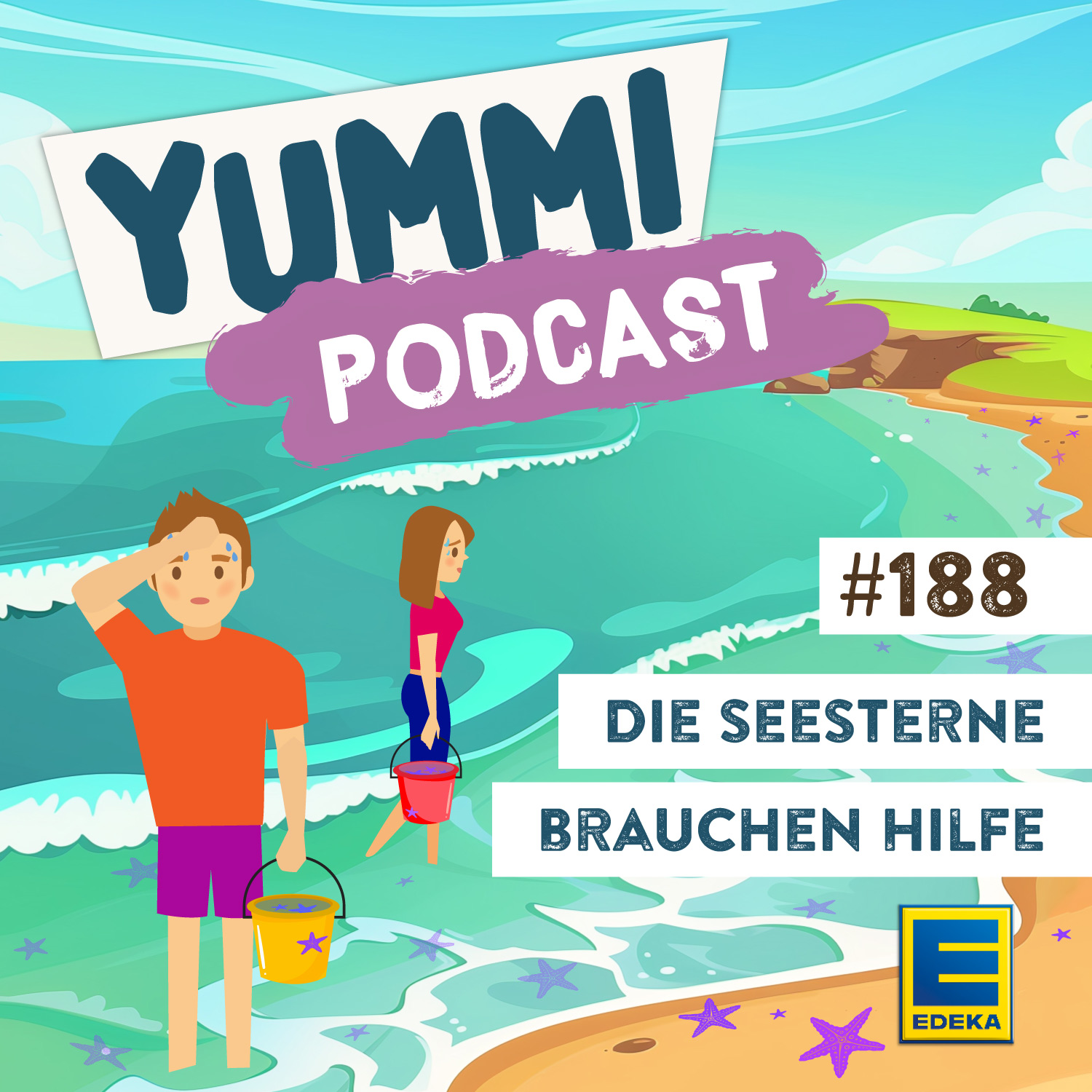 Die Seesterne brauchen Hilfe