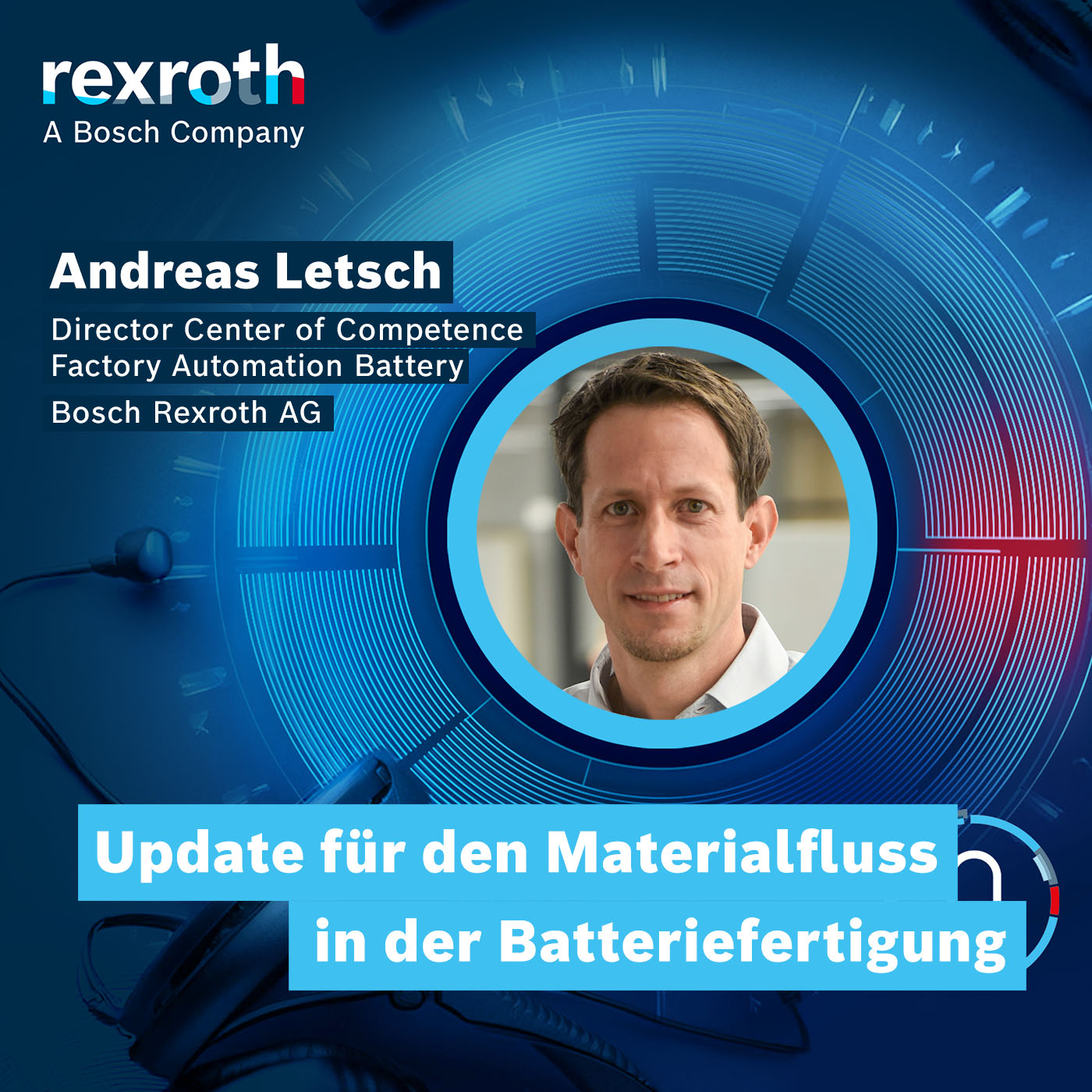 Industrie neu gedacht - ein Tech-Podcast von Bosch Rexroth