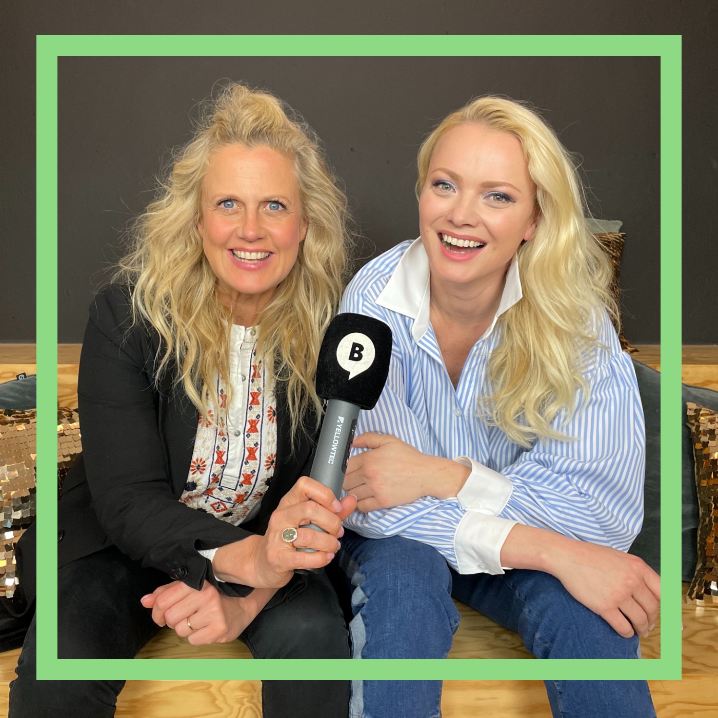 Franziska Knuppe Mit den Waffeln einer