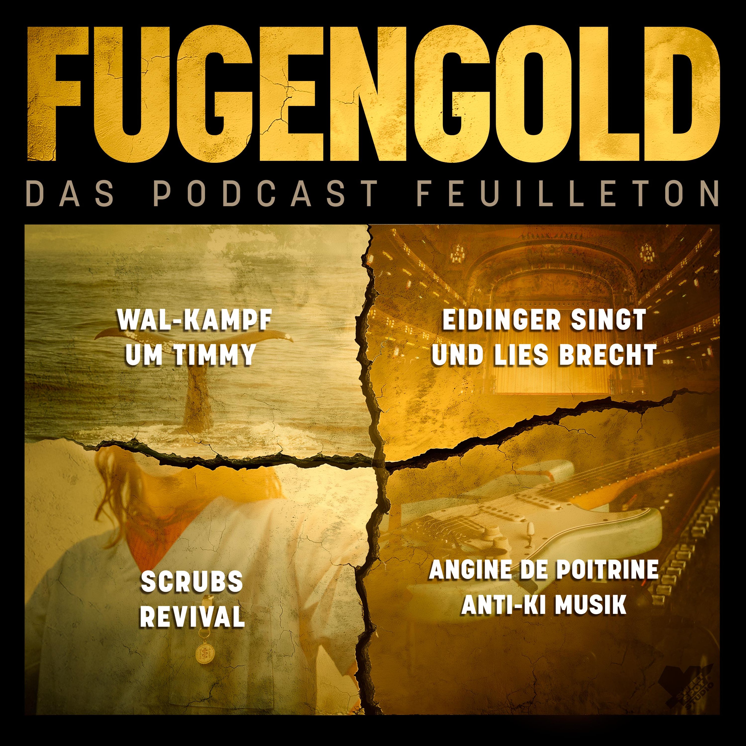 18.04.2026: Wal-Kampf um Timmy, Eidinger singt und liest Brecht, Revival der Serie Scrubs, Angine de Poitrine.