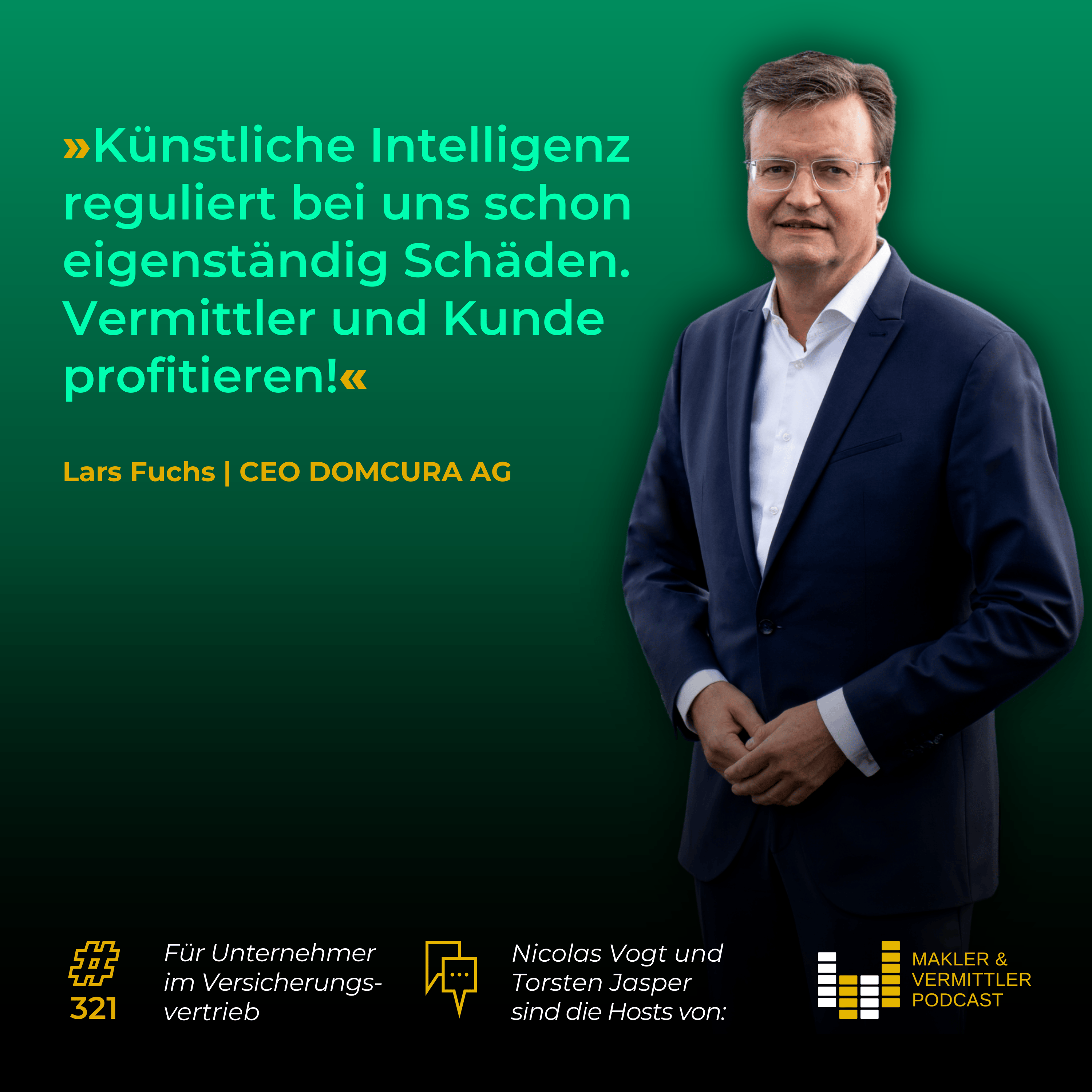 Makler und Vermittler Podcast - Für Versicherungsmakler, -vertreter und Finanzdienstleister