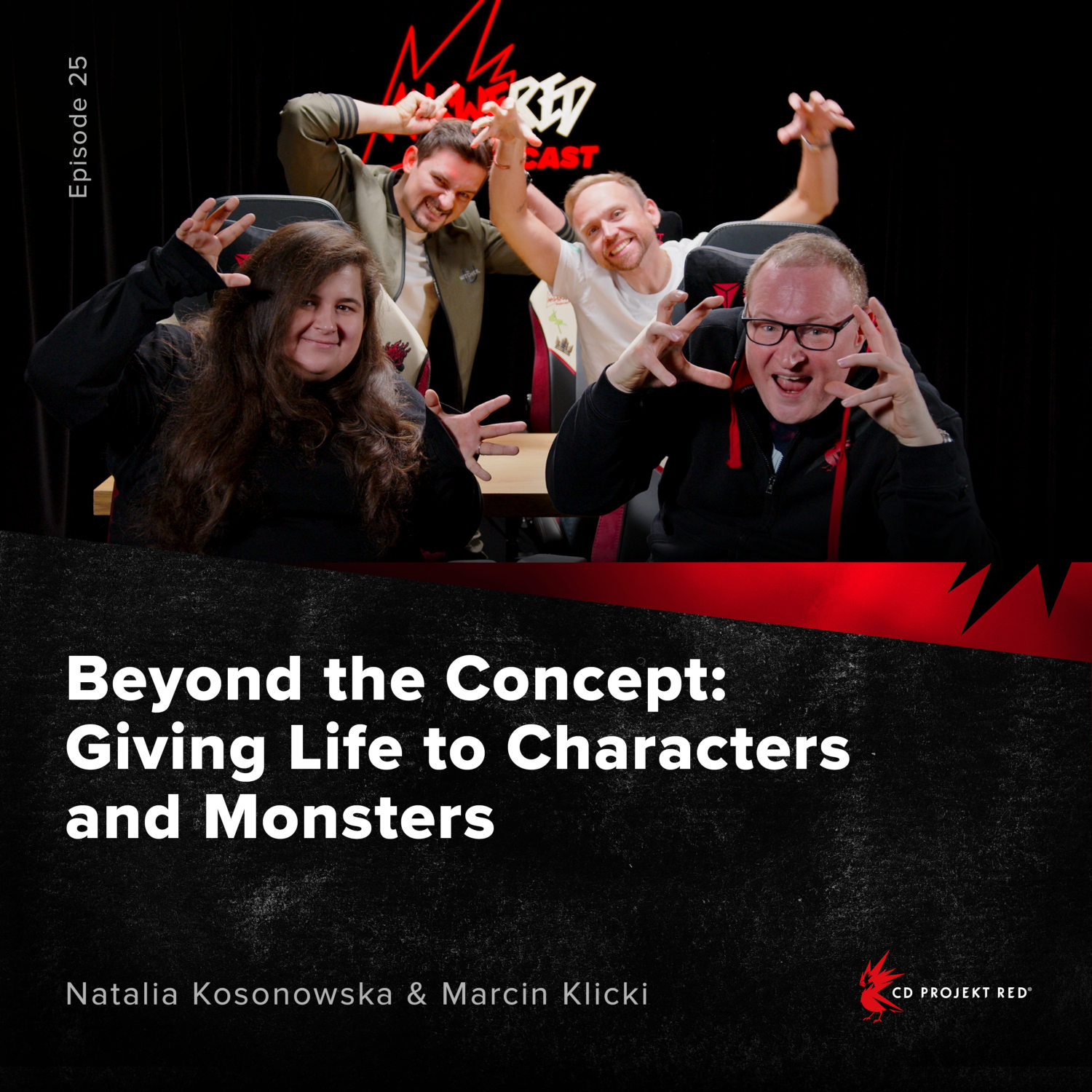#025: Beyond the Concept: Giving Life to Characters and Monsters episode artwork