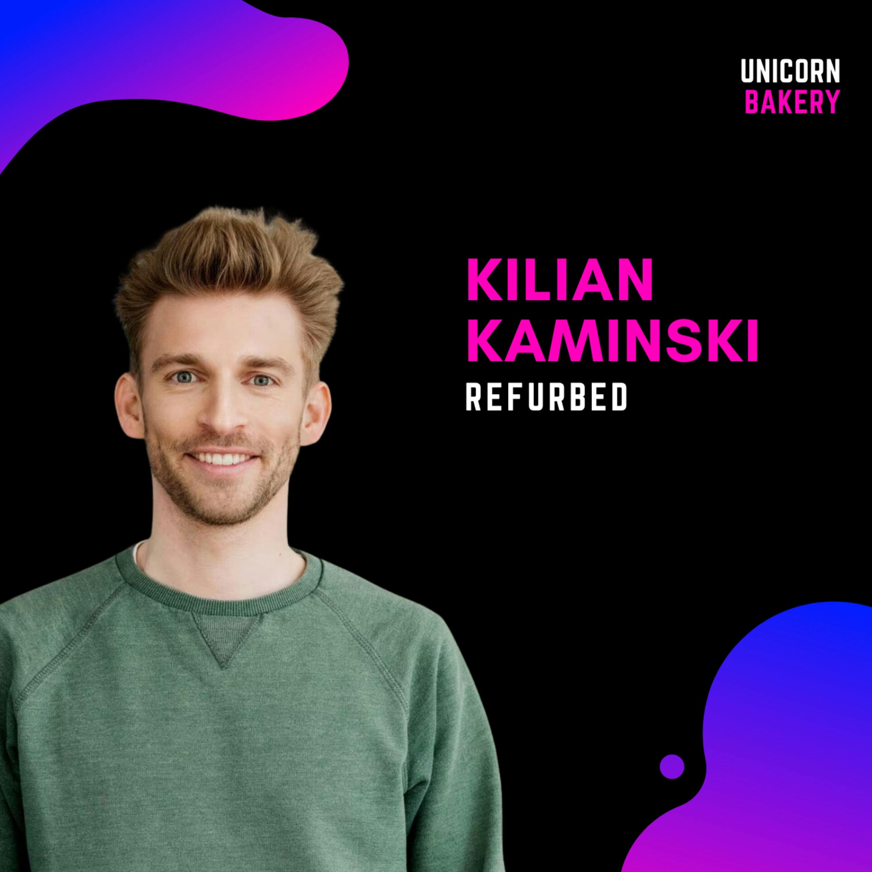 1 Milliarde Umsatz mit wiederaufbereiteter Technik: Wie refurbed wirtschaftlichen Erfolg mit Nachhaltigkeit kombiniert - Kilian Kaminski, refurbed episode artwork
