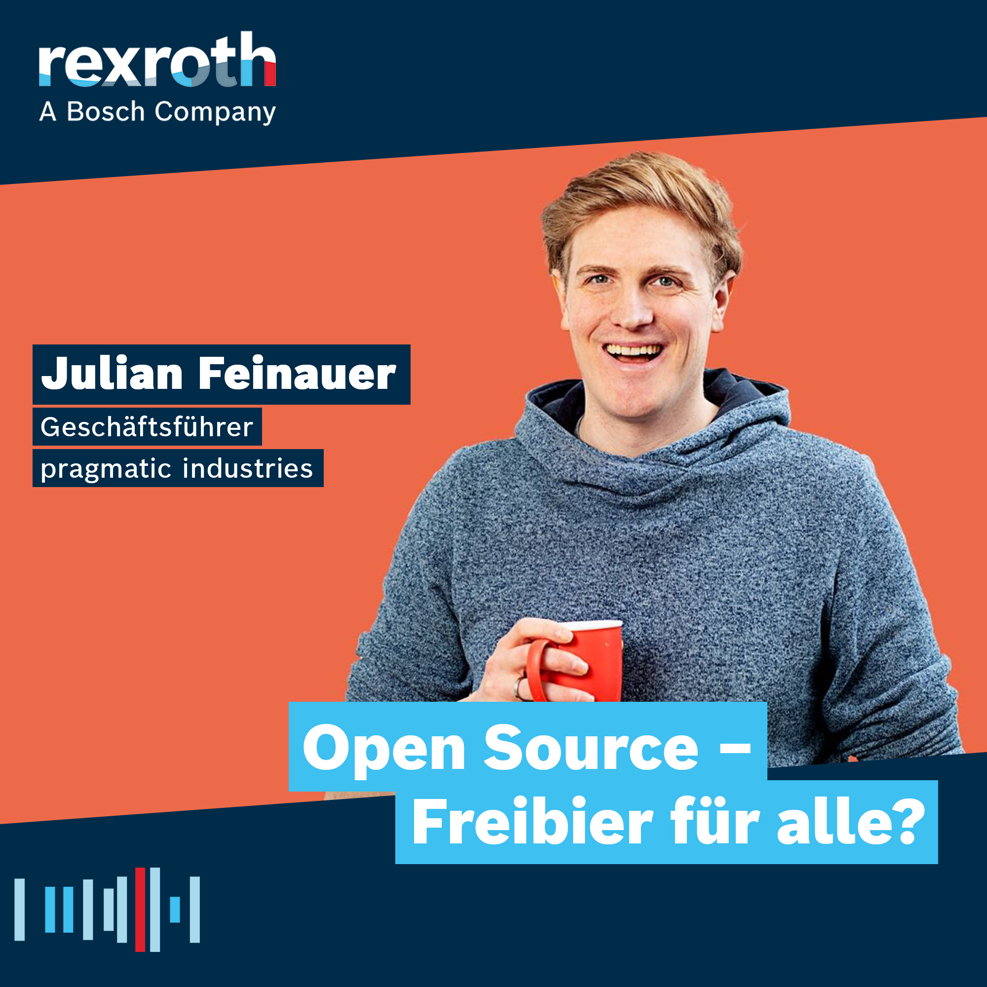 Industrie neu gedacht - ein Tech-Podcast von Bosch Rexroth