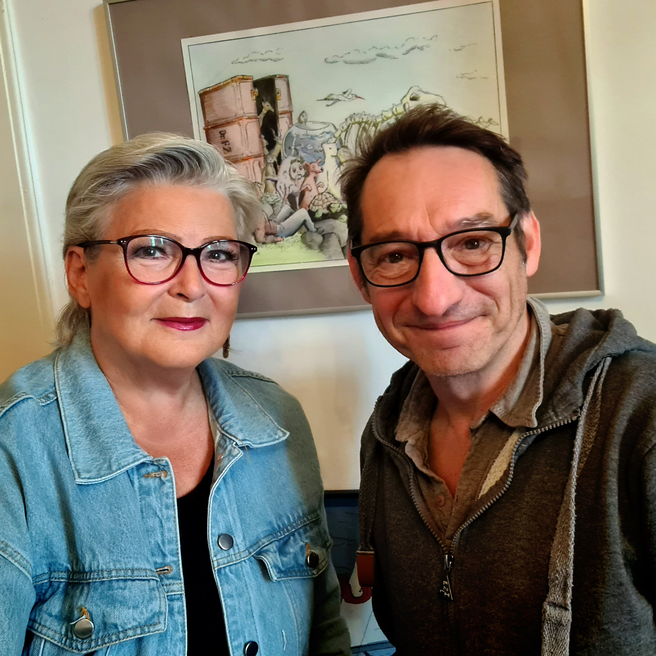 Schwarz hören: Petra Schwarz im Gespräch mit Boris Aljinovic über Leben und Tod