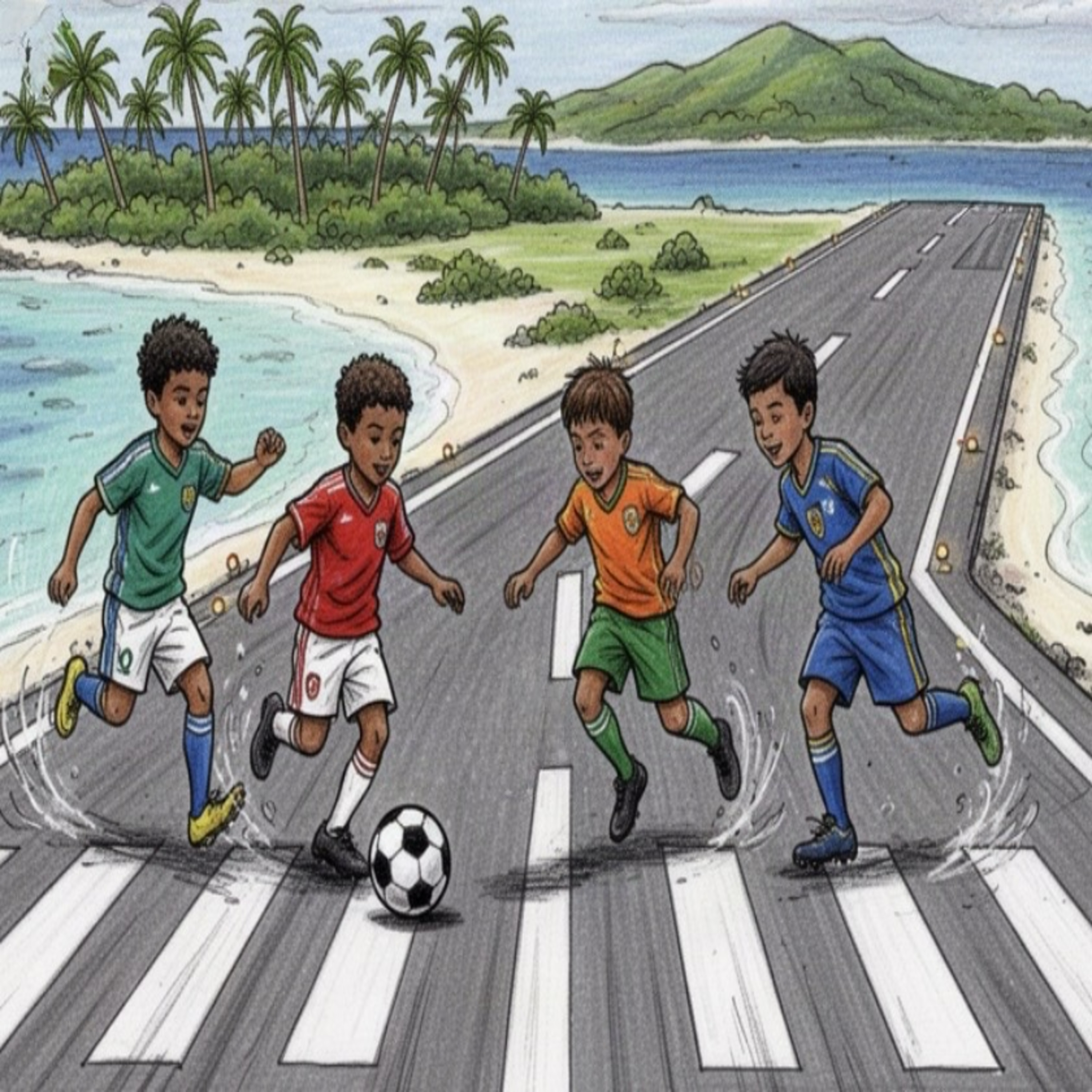 Tuvalu: Wo die Landebahn ein Bolzplatz ist episode artwork