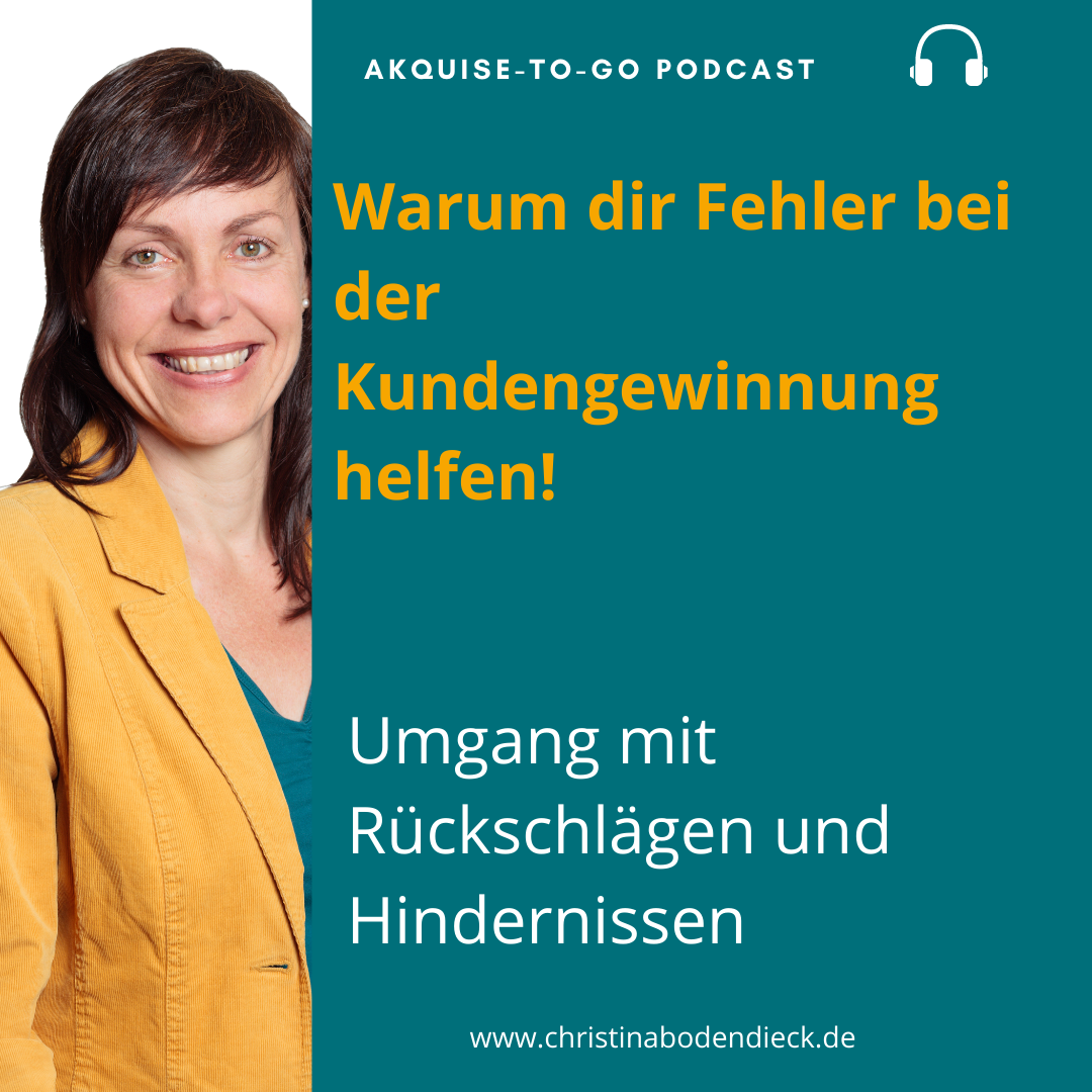 akquise-to-go der Podcast für Kundengewinnung & Verkauf