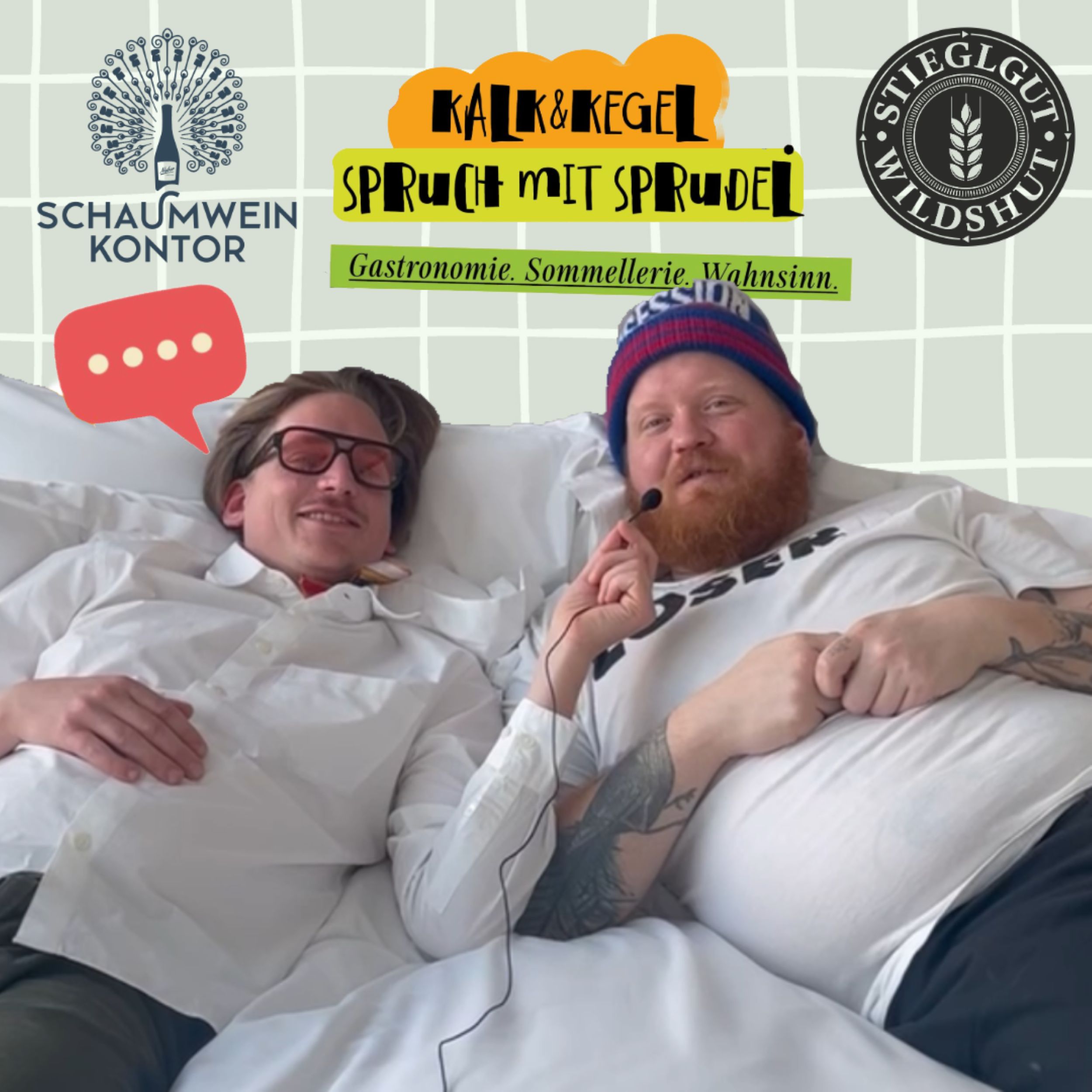 Spruch mit Sprudel – der KALK&KEGEL Podcast
