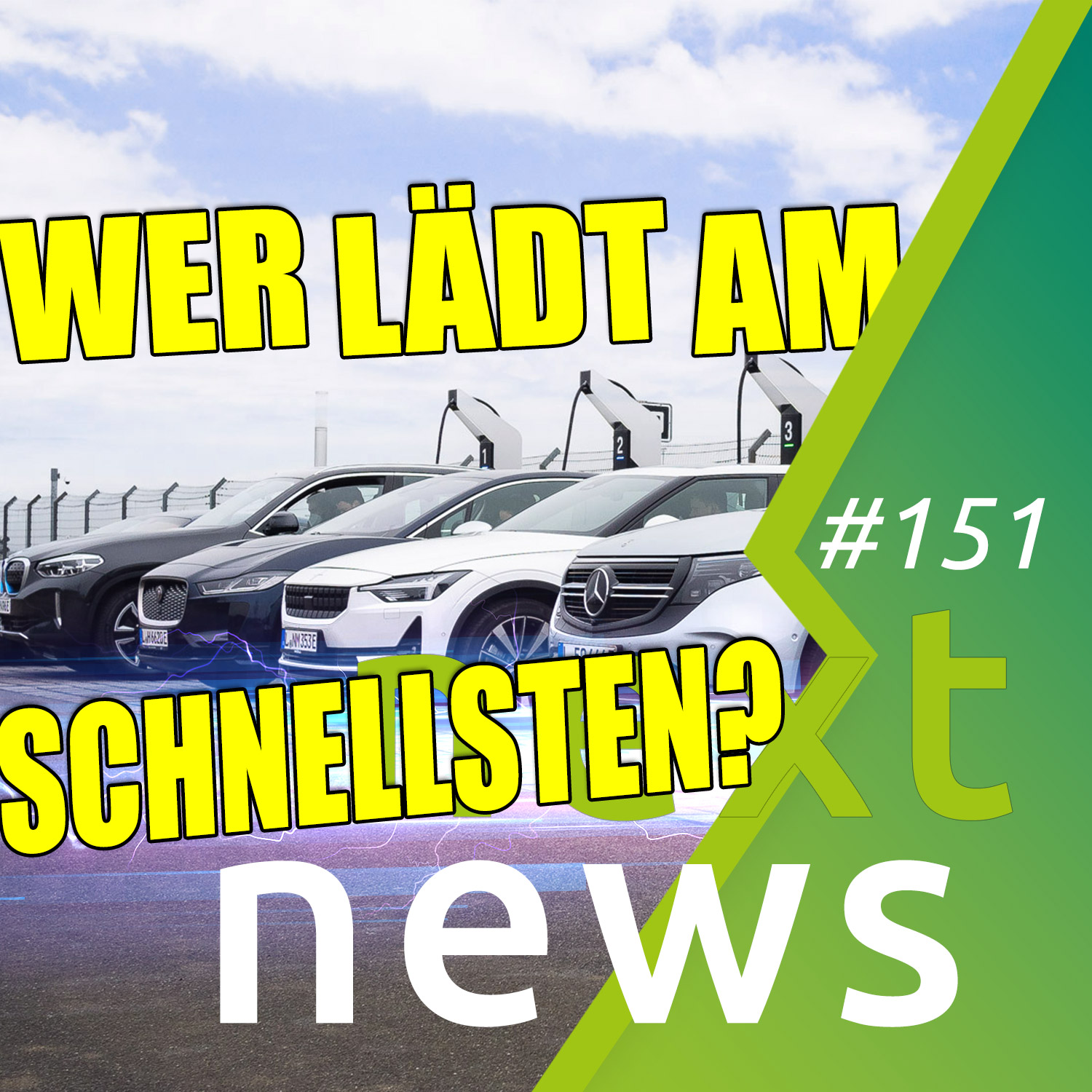 nextnews #151 - Der wahre Supercharger? Tesla Top & Flop, VW ID4 GTX, IONIQ5, Skoda Enyaq, IONITY & EnBW episode artwork