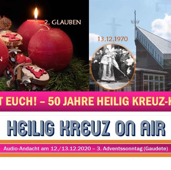 Heilig Kreuz Podcast zum 3. Adventssonntag Gaudete episode artwork